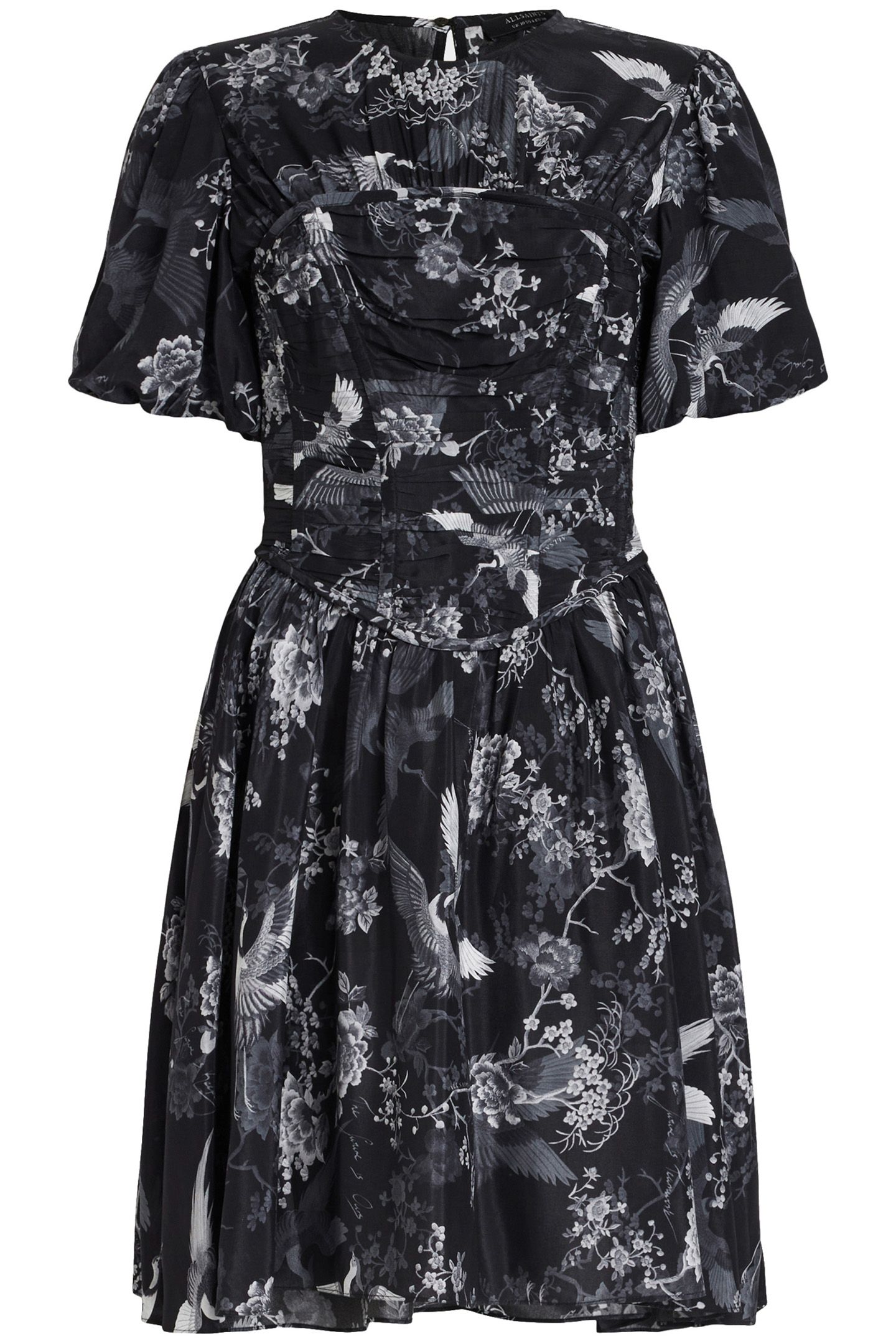 ALI PEGGY DRESS BLACK 4