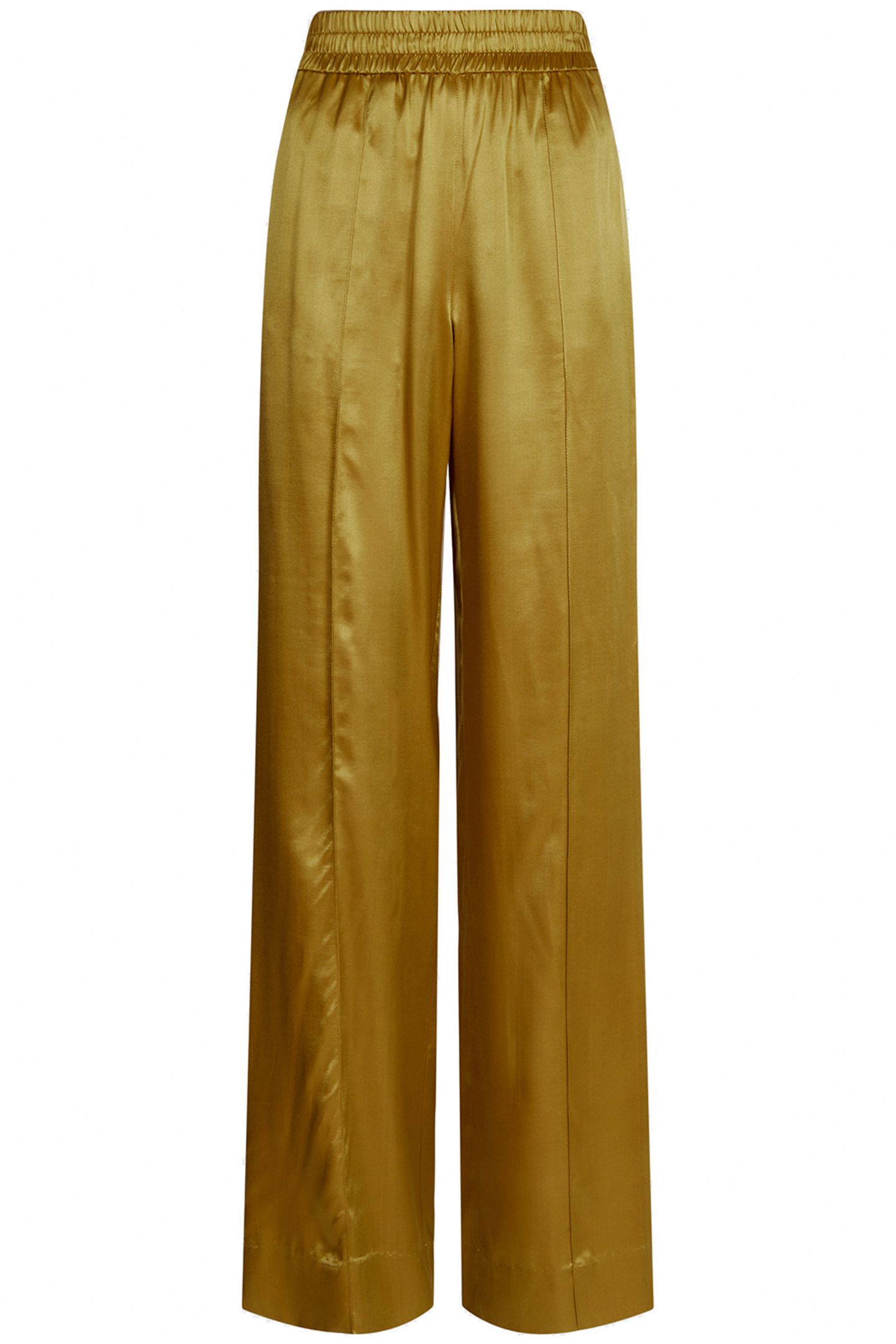 CHARLI TROUSERS ECRU OLIVE GREEN 3