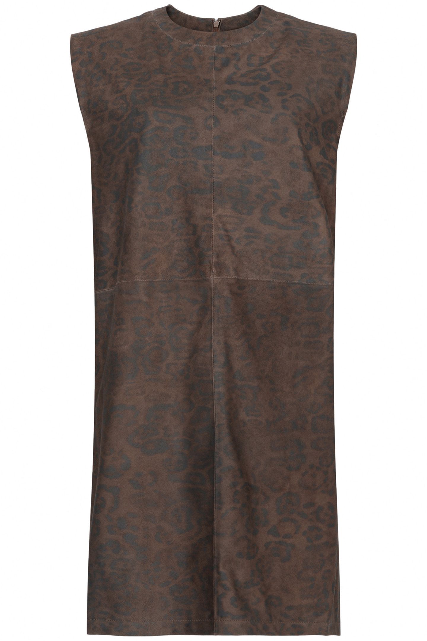 MIKA LEO DRESS BROWN 4