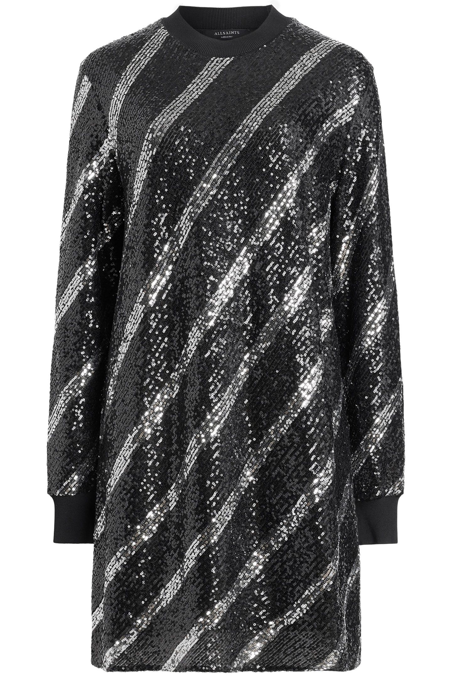JUELA BOWI DRESS BLACK/SILVER 4