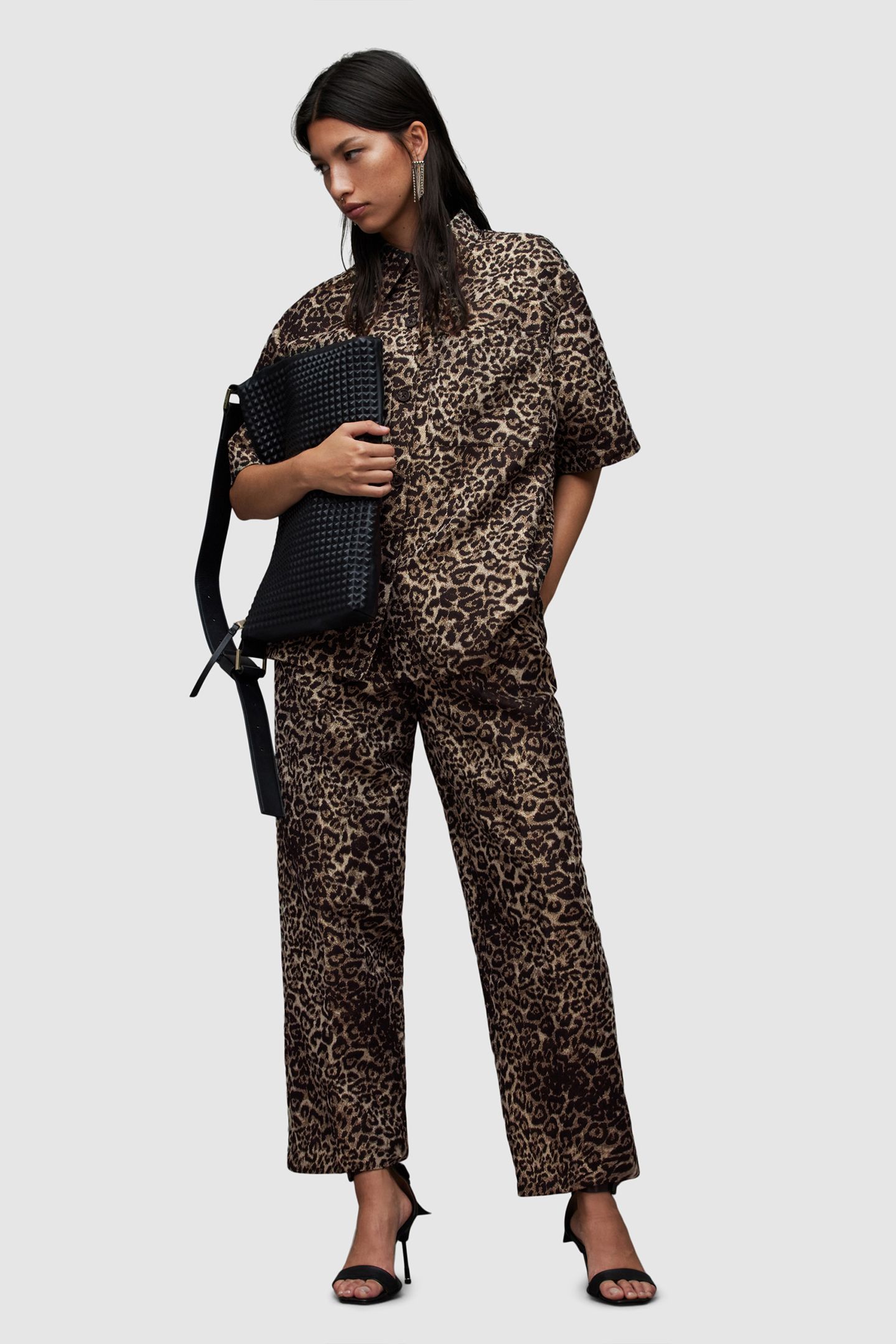 JEMI LEPPO SHIRT LEOPARD GOLD 4