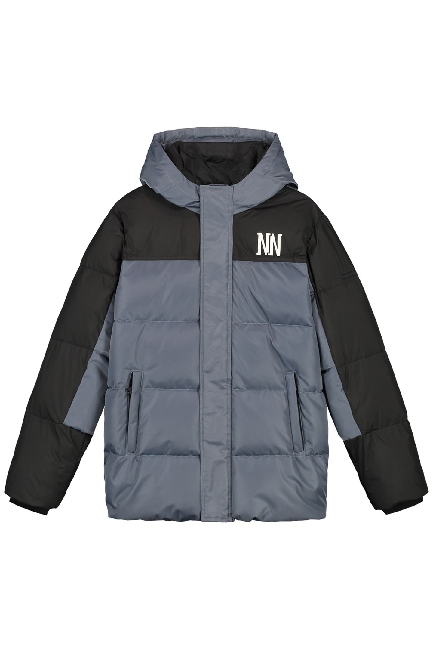HUXLEE PUFFER JACKET RIGID GREY 2