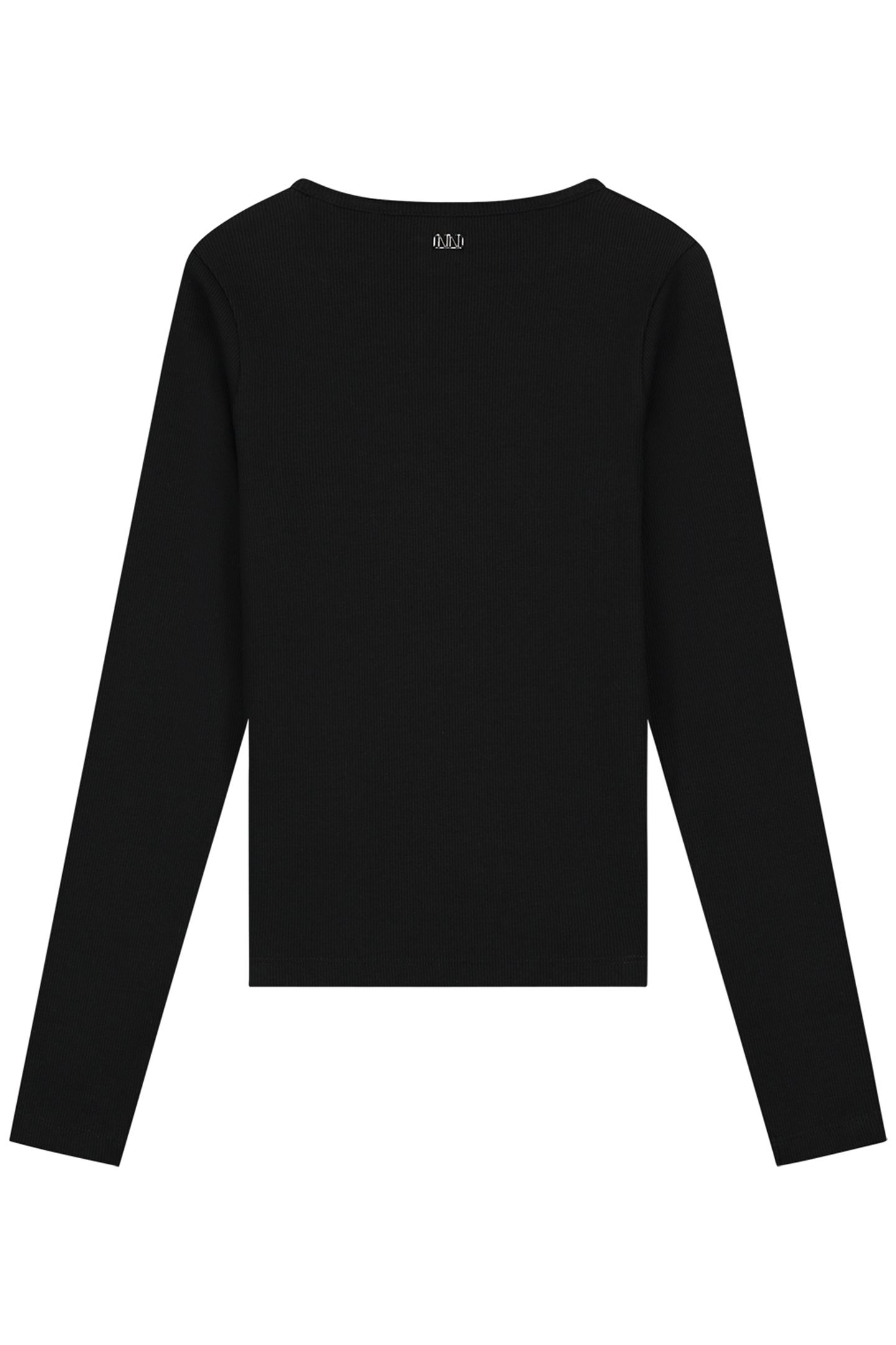 PRESLEY LS RIB TOP BLACK 3