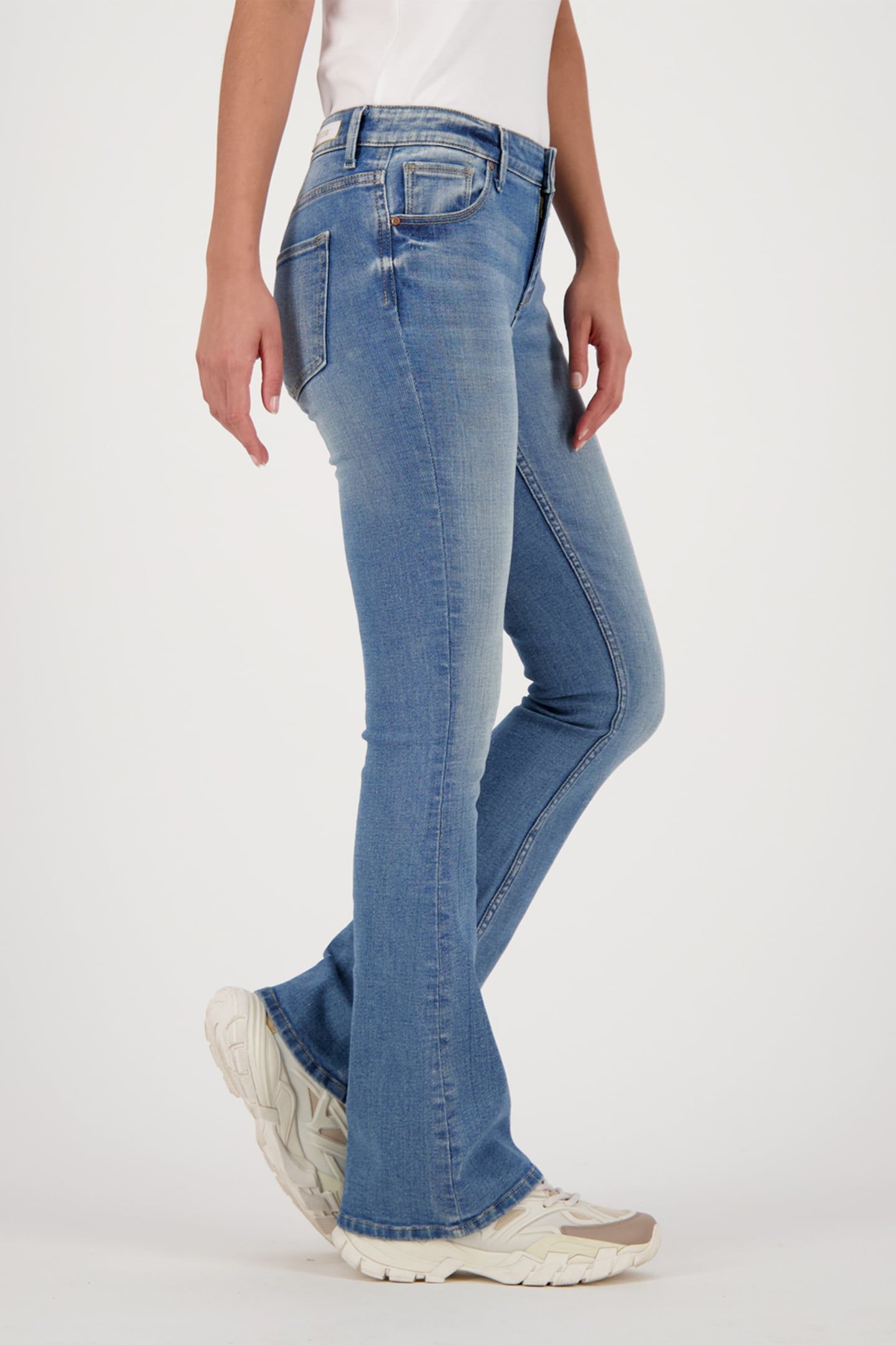 ECLIPSE JEANS MID BLUE STONE 10