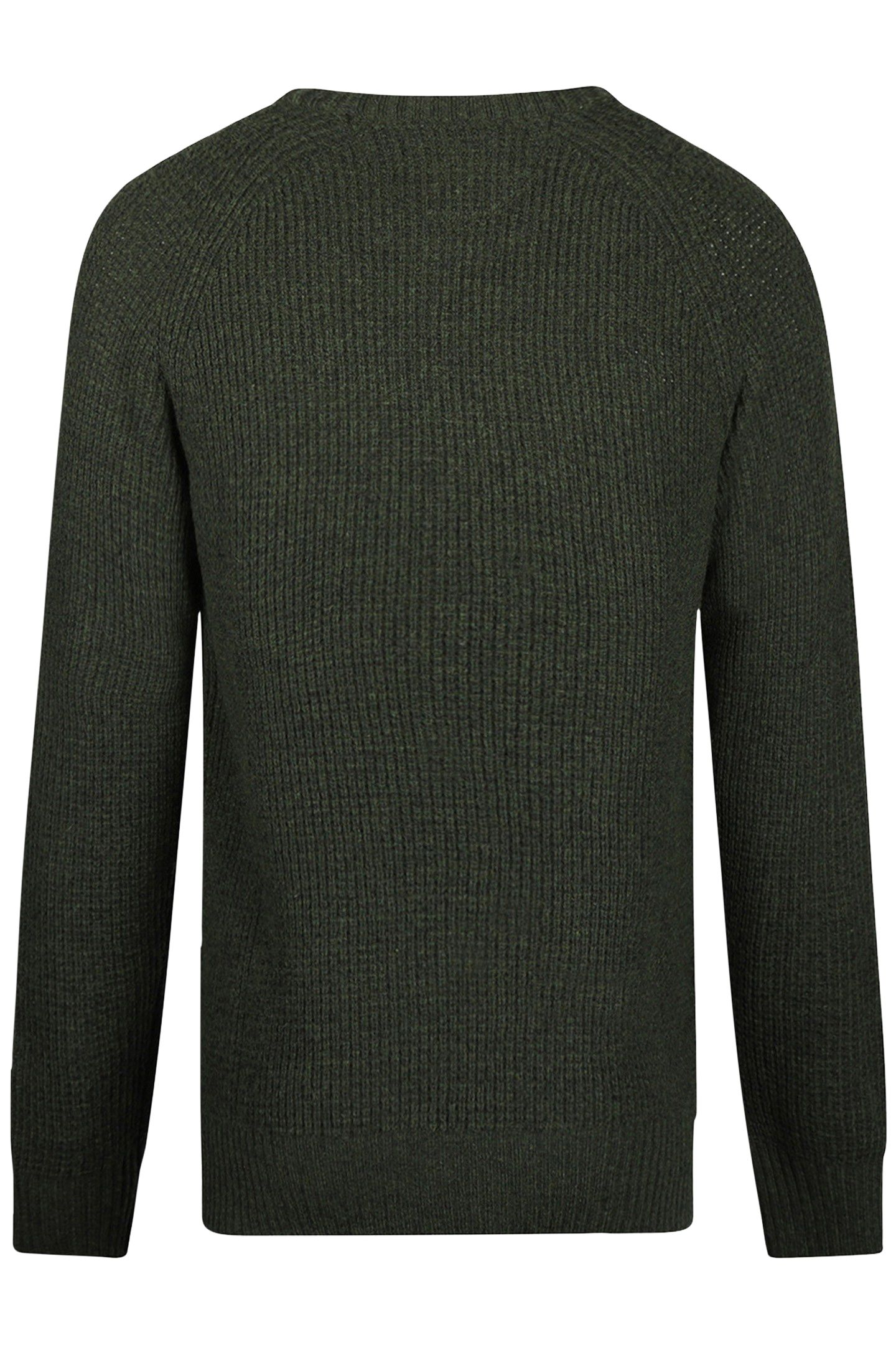 FANCY KNIT C-NECK SWEATER PINE GREEN 2