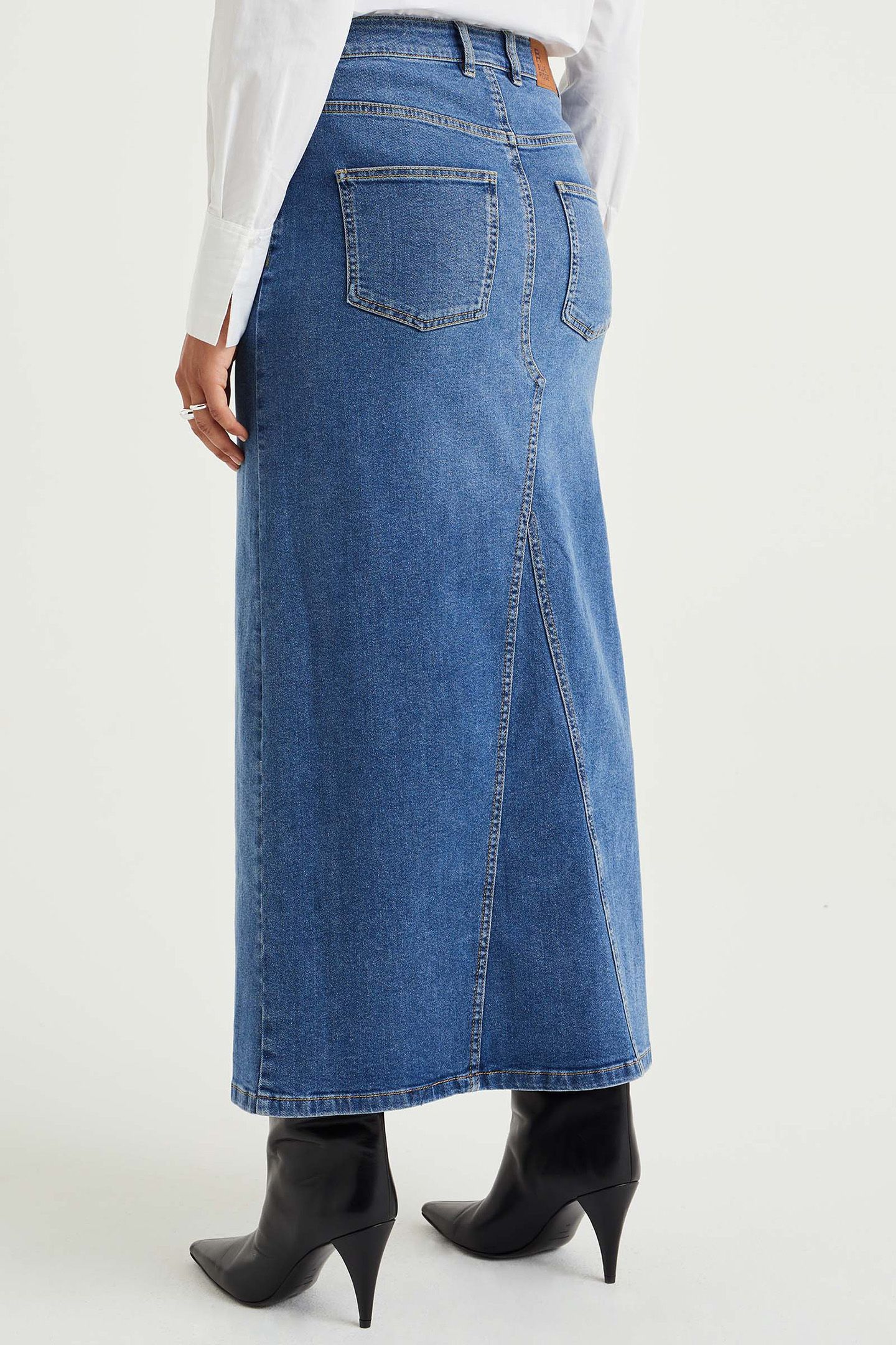SKIRT MAXI LENGTH BLUE 2