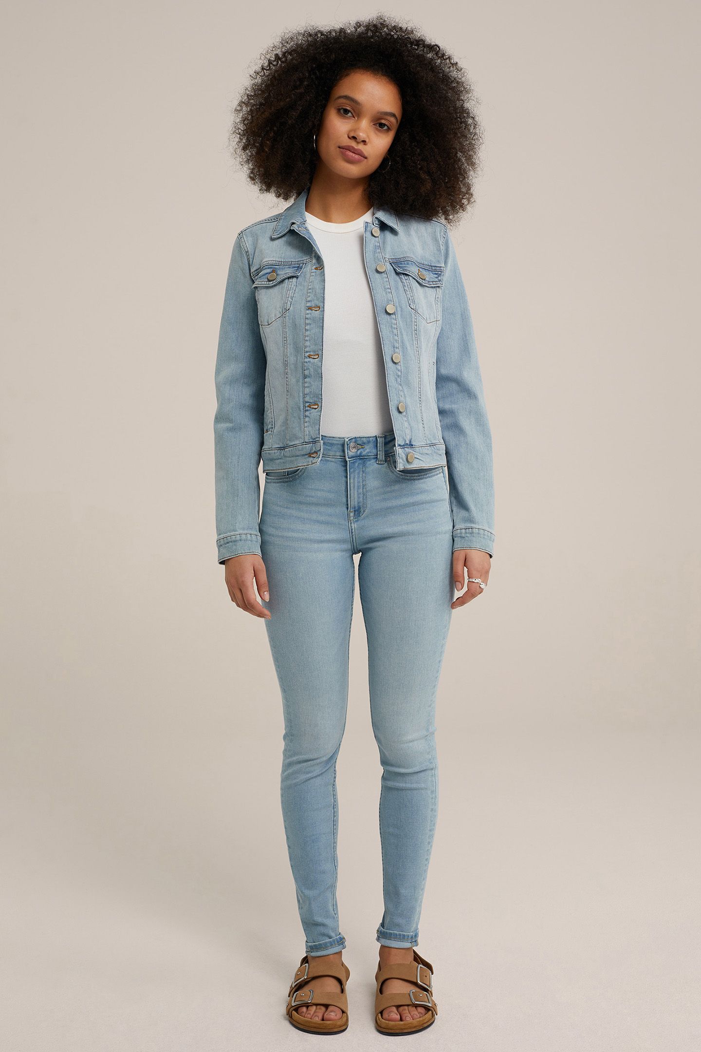 5-POCKET MID WAIST LIGHT BLUE 3