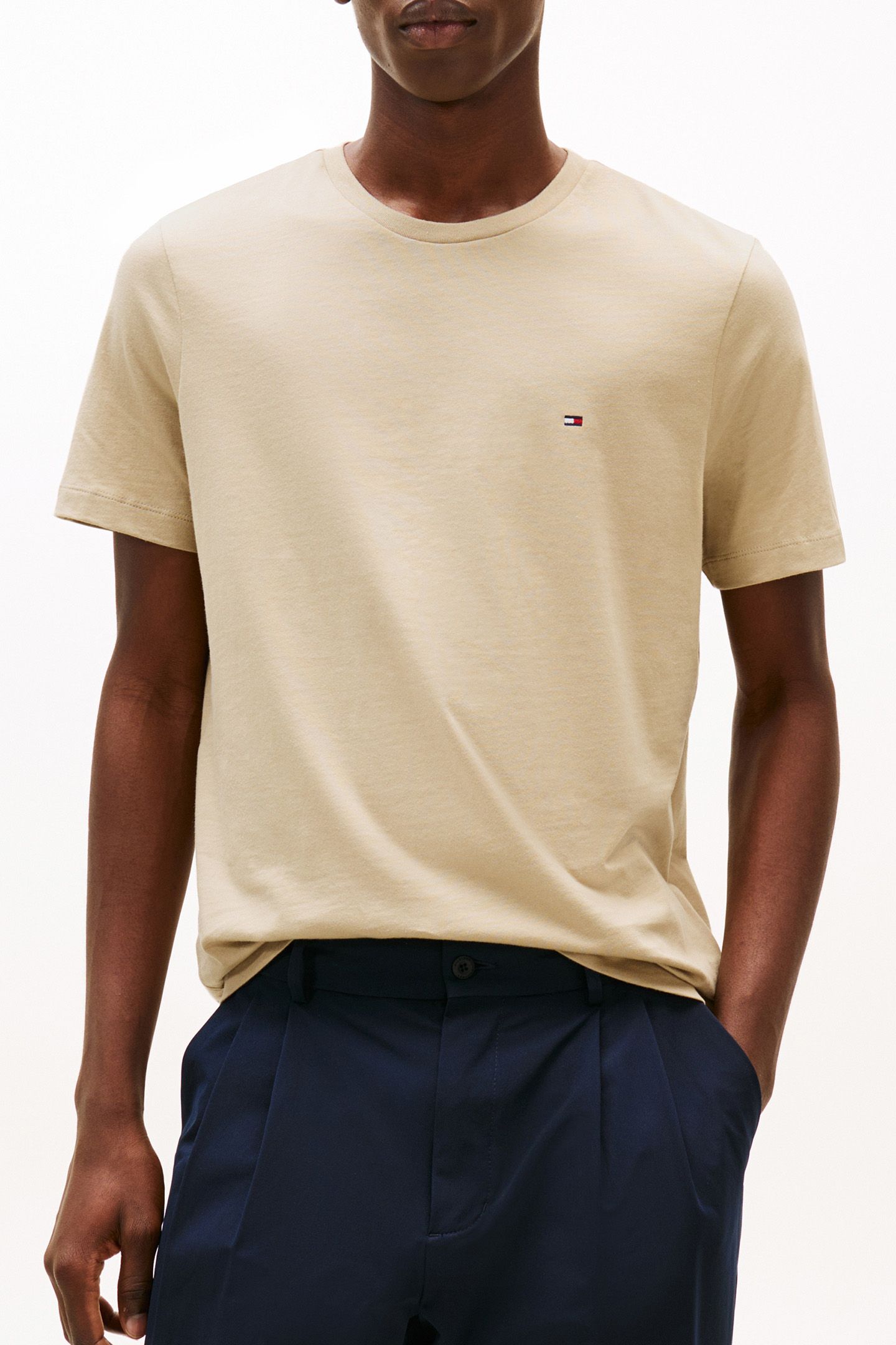ESS SEASONAL REG FIT T-SHIRT BEIGE 1