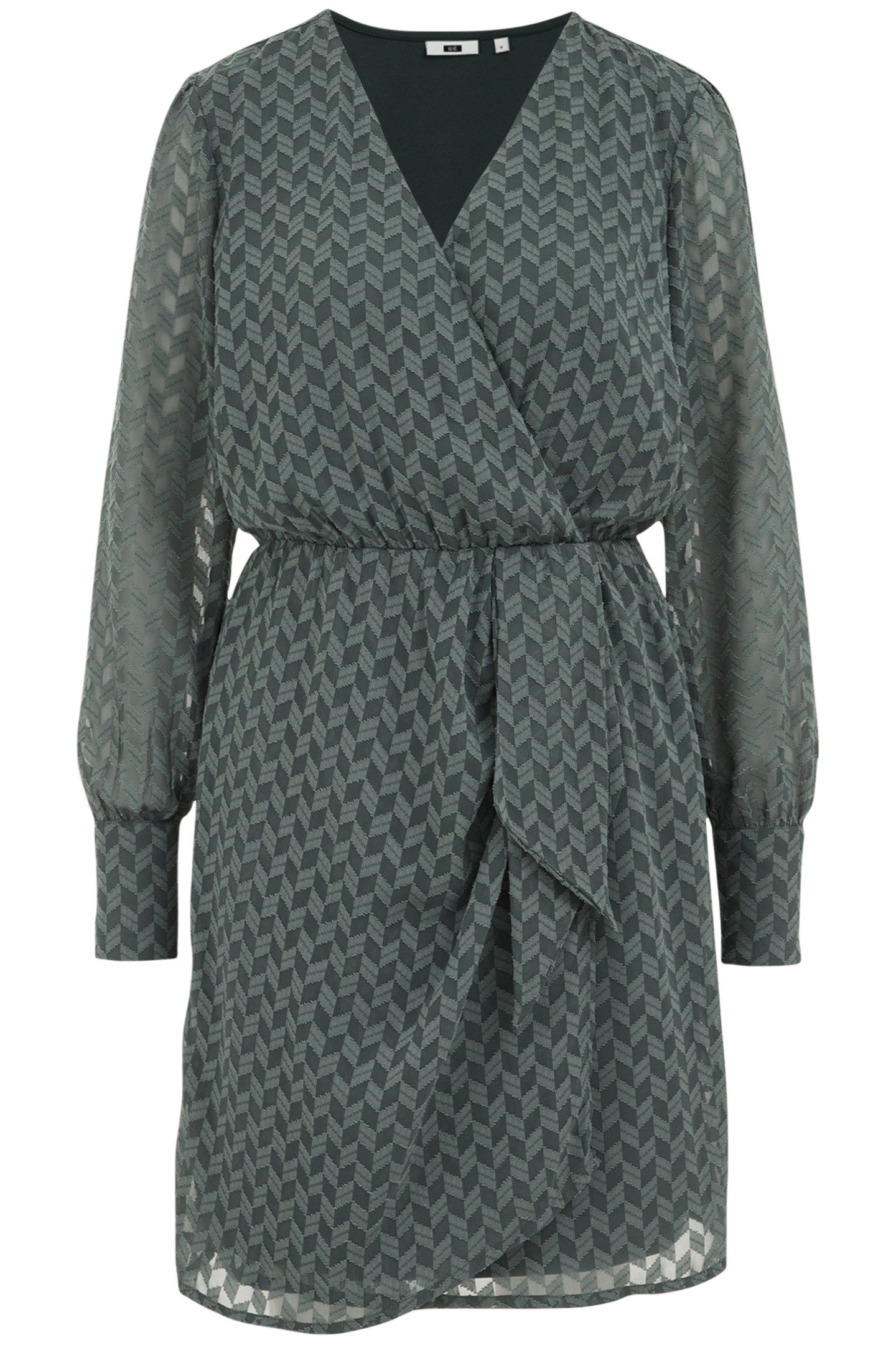 DRESS SHORT GREYISH GREEN 4