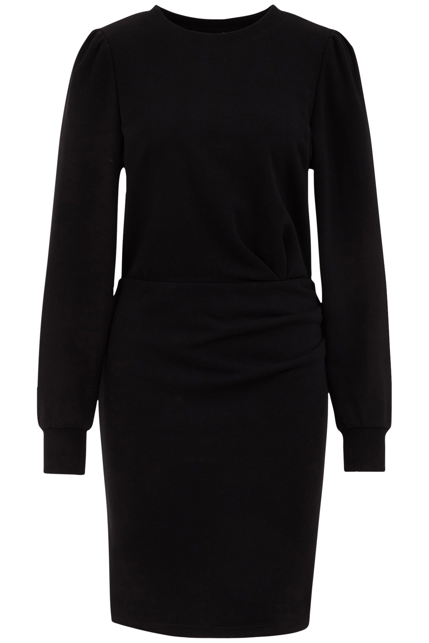 DRESS MID LENGTH BLACK 4
