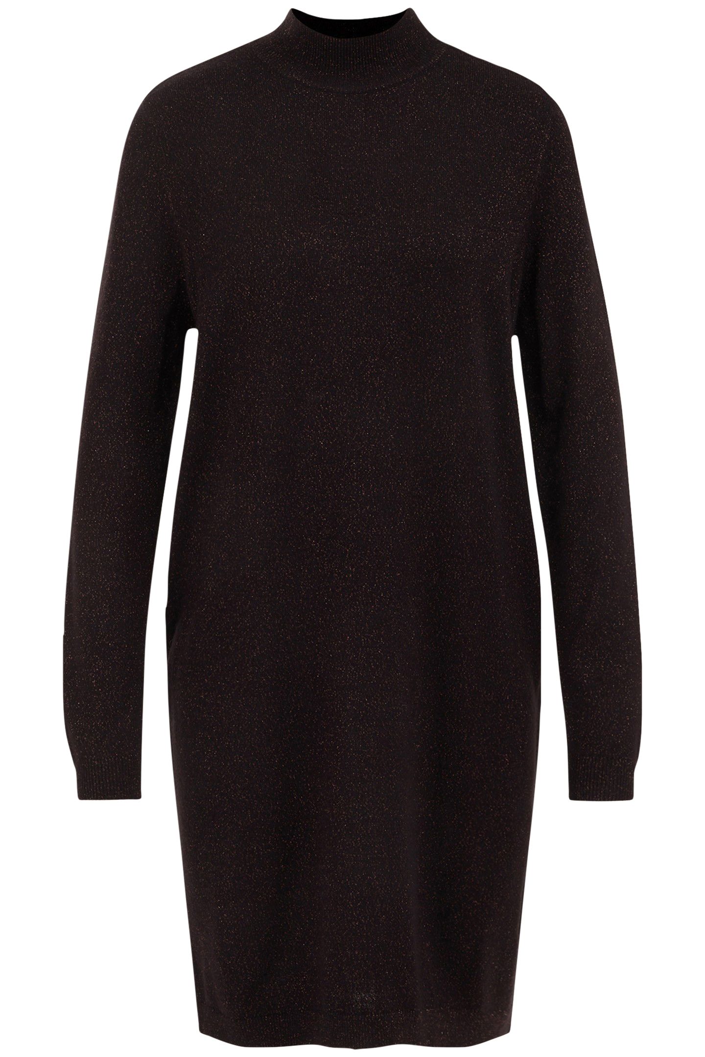 DRESS MID LENGTH BLACK 4