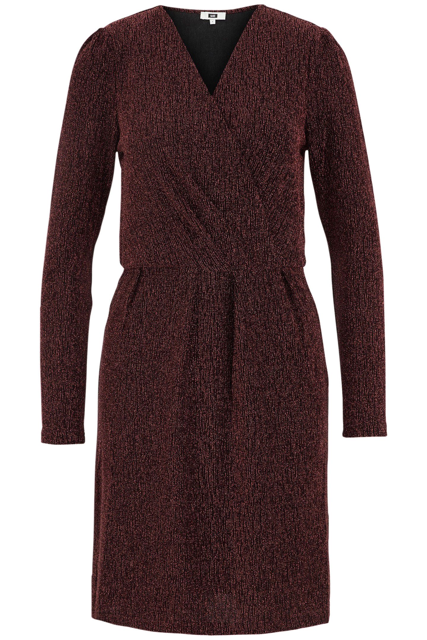 DRESS MID LENGTH RED 4