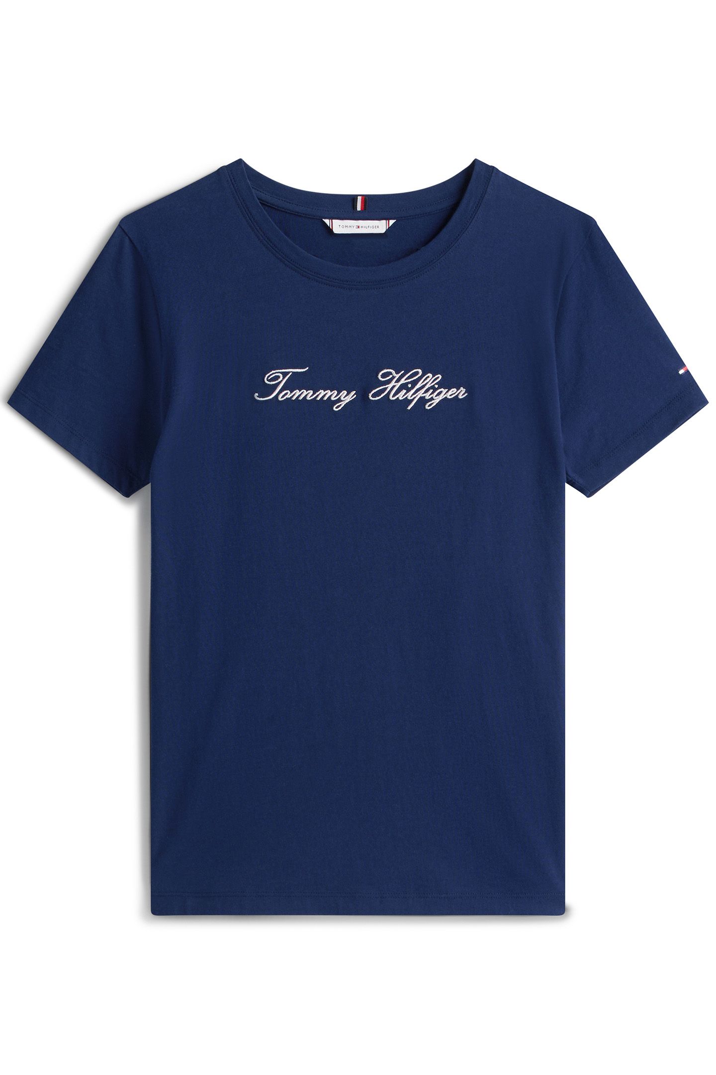 LUREX SCRIPT REGULAR FIT T-SHIRT NAVY 2