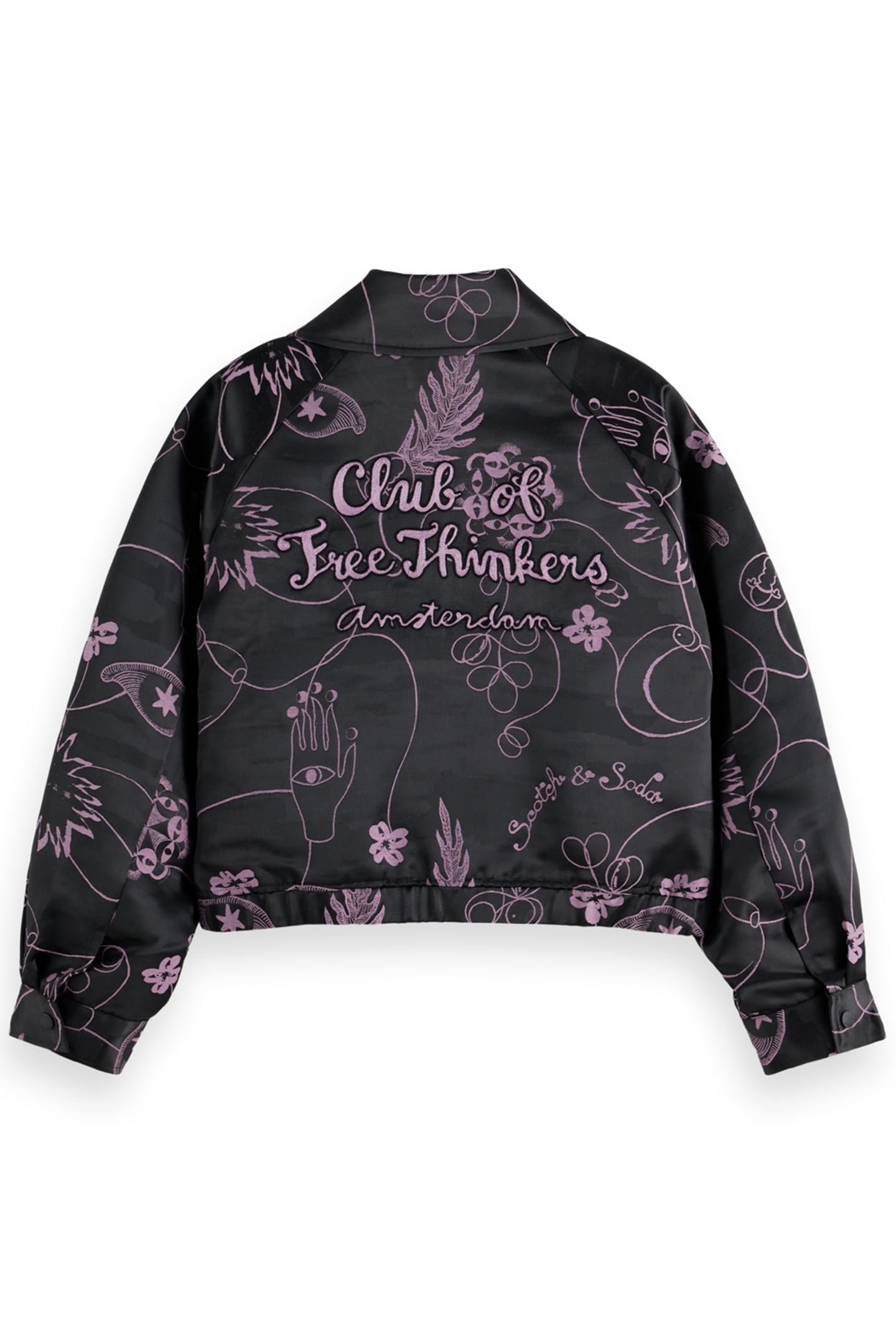 JACQUARD BOMBER JACKET FREE MIND JACQUARD 2