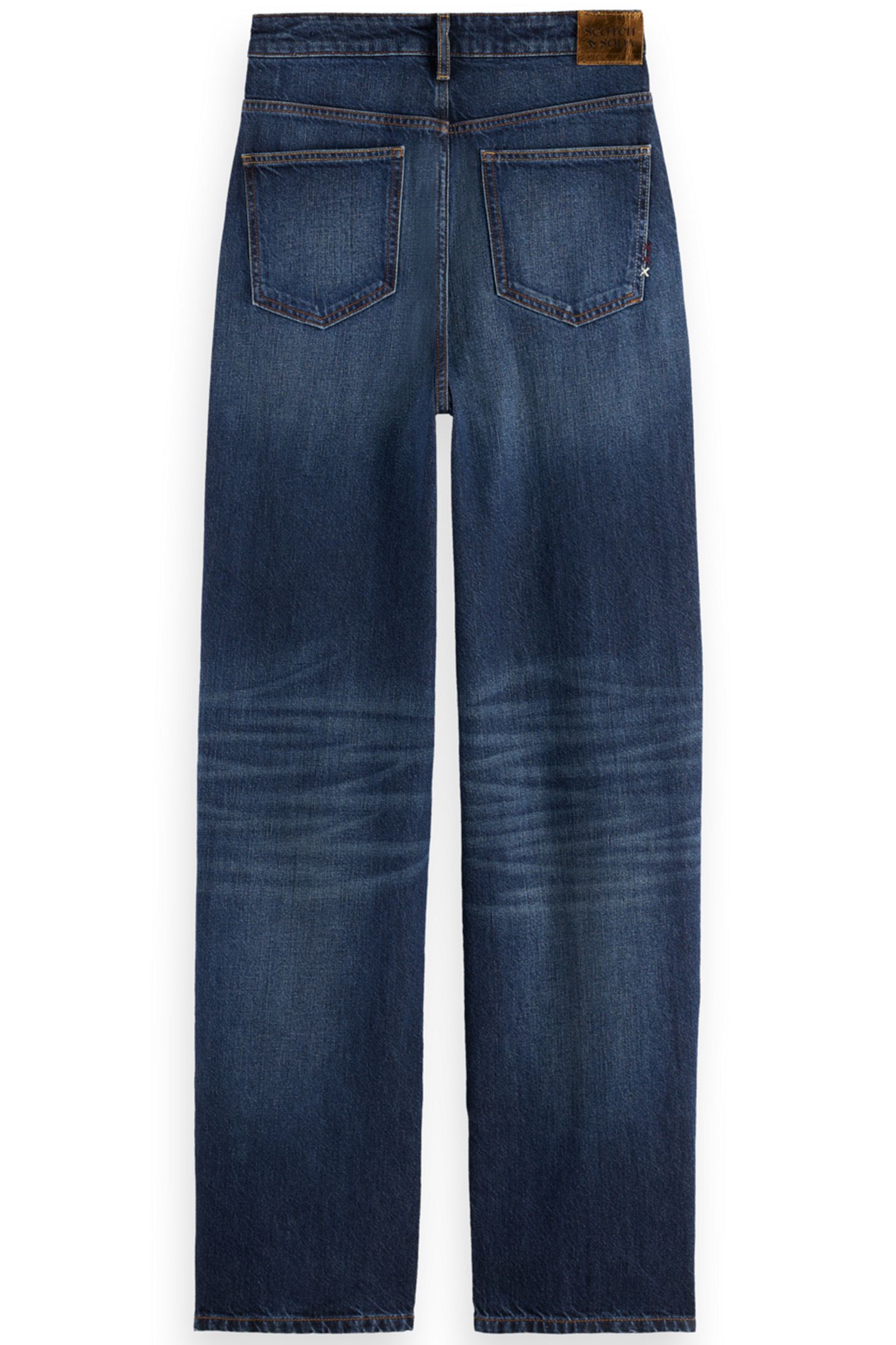 THE RIPPLE AUTHENTIC STRAIGHT JEANS - LUX BLUE 5