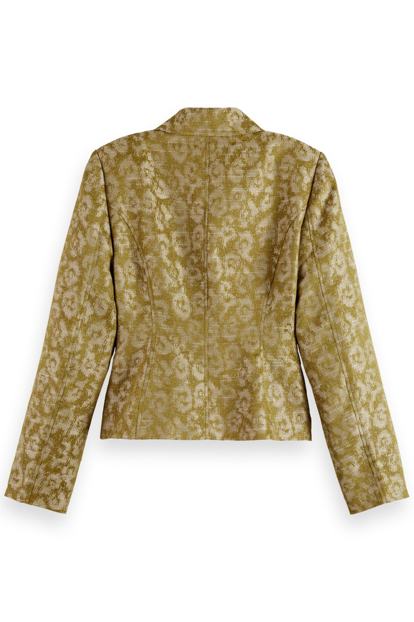 JACQUARD FITTED TRUCKER BLAZER IKAT LEOPARD 5