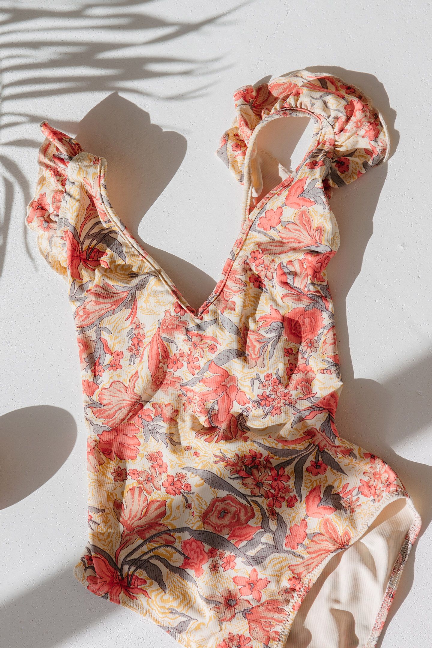 BATHING SUIT REVA PINK FLOWERS 11