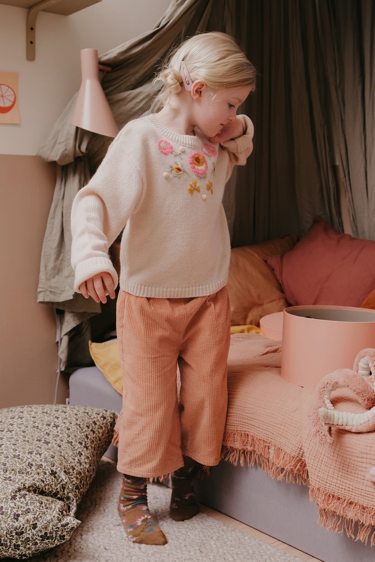 PANTS FLOR SIENNA VELVET 1