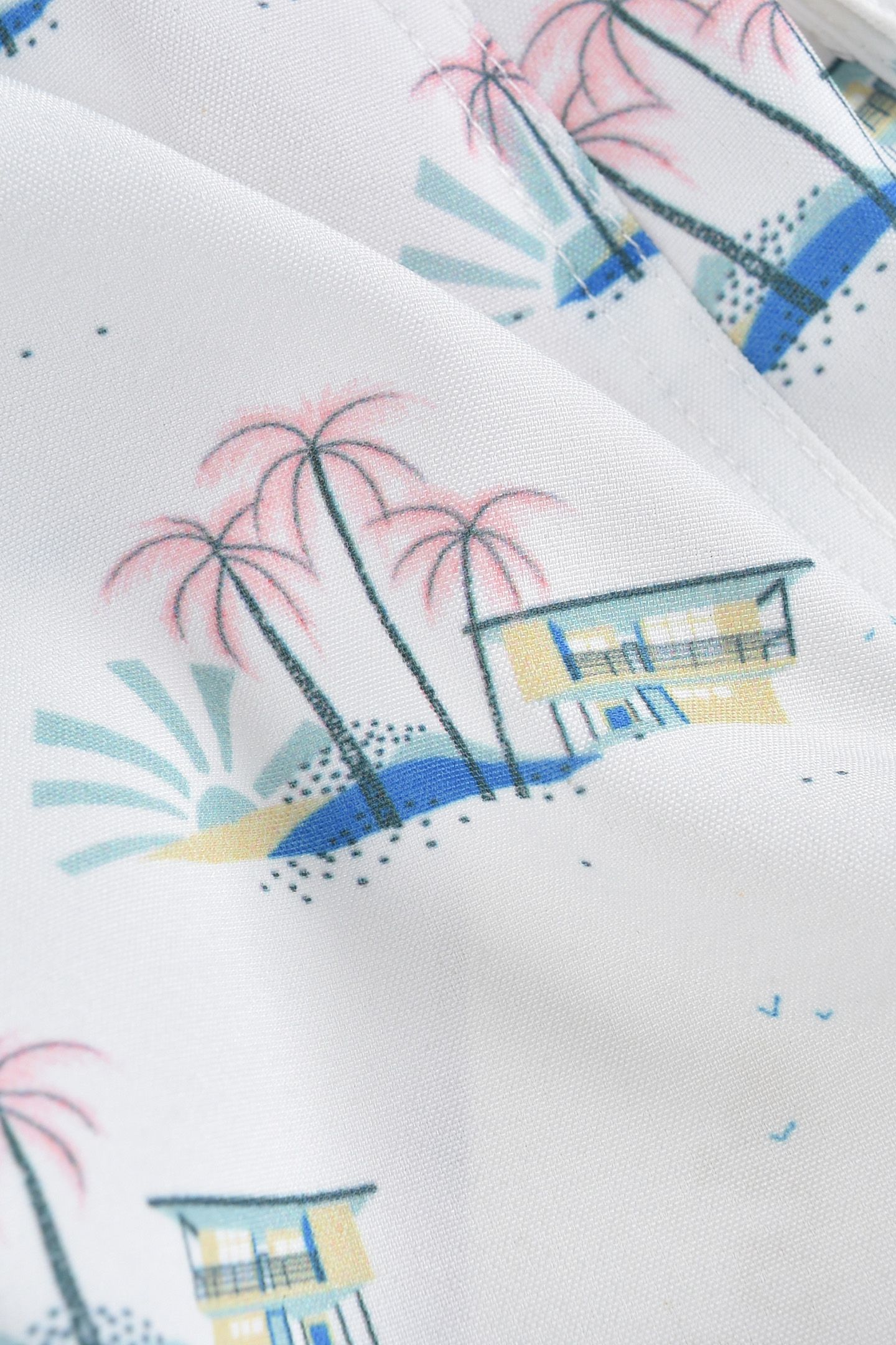 SWIM SHORTS ADERI OFF-WHITE HAWAII 10