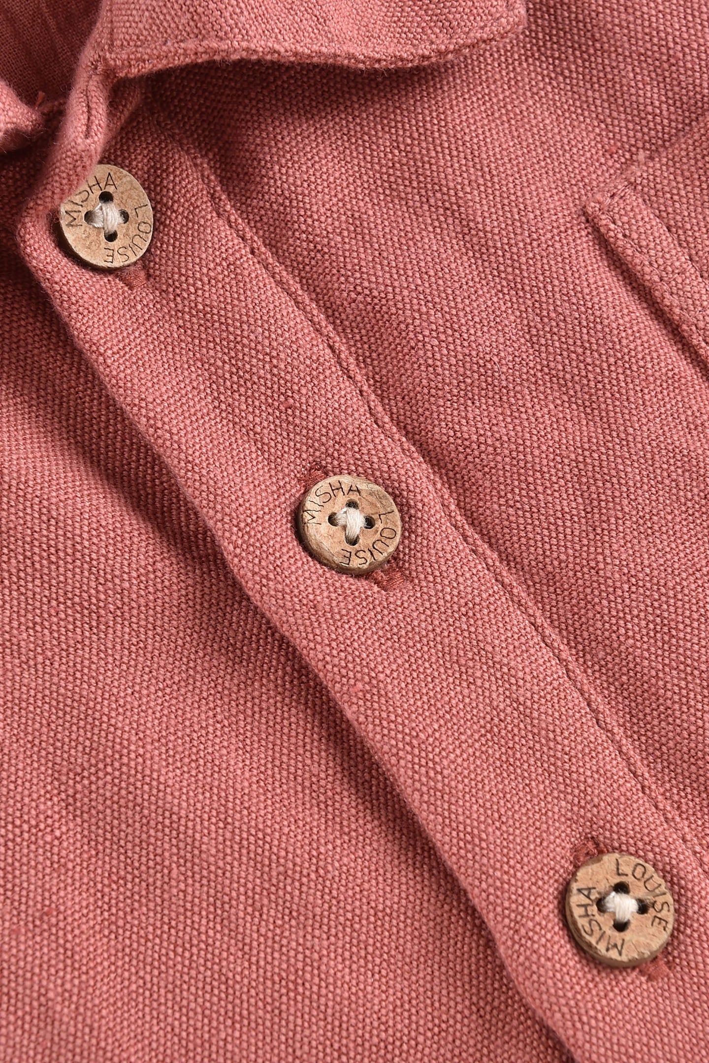OVERSHIRT AKIRI TERRACOTA 10