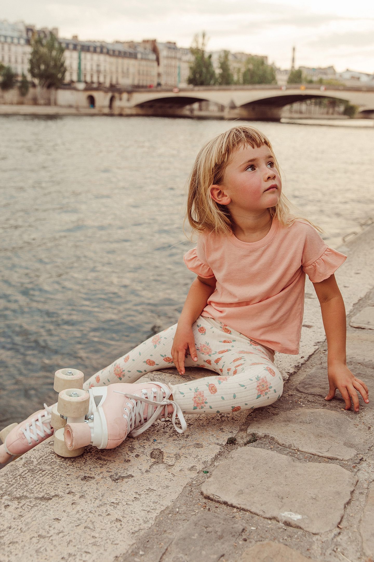 LEGGINGS ANANDOU OFF-WHITE FLOWERS 4
