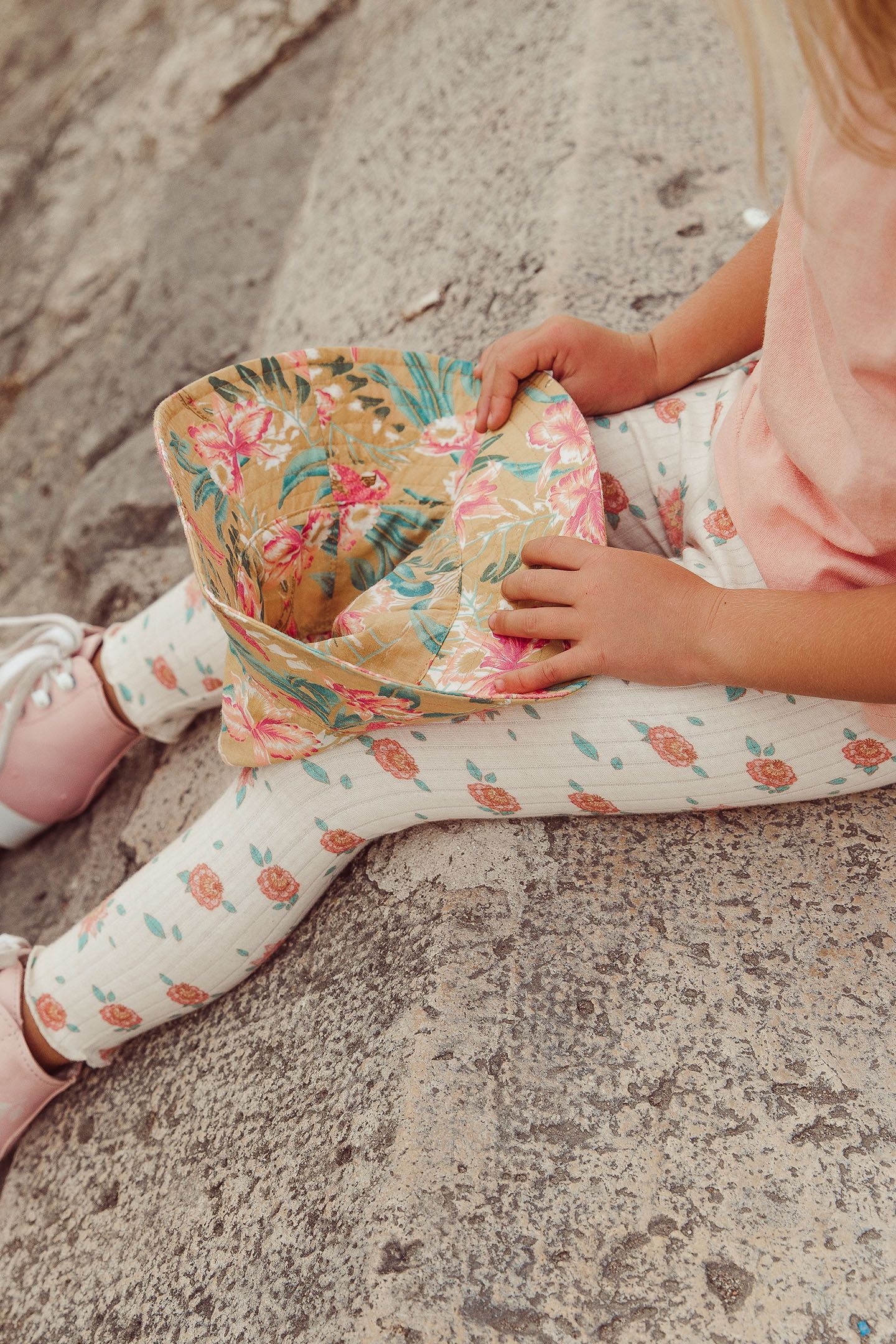 LEGGINGS ANANDOU OFF-WHITE FLOWERS 5