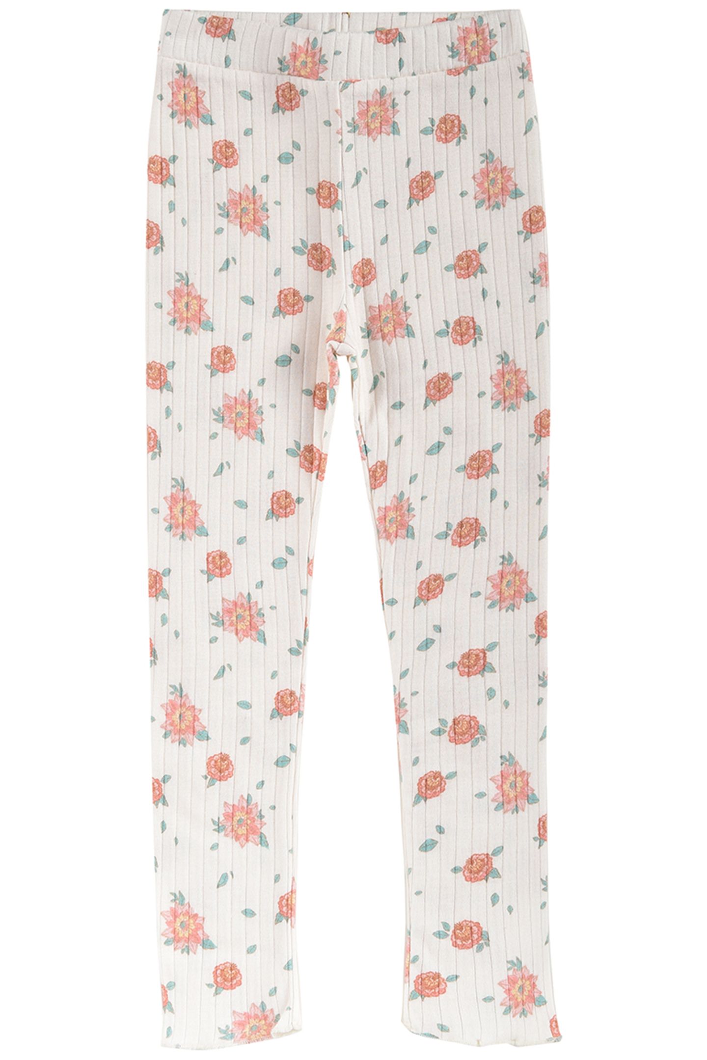 LEGGINGS ANANDOU OFF-WHITE FLOWERS 2