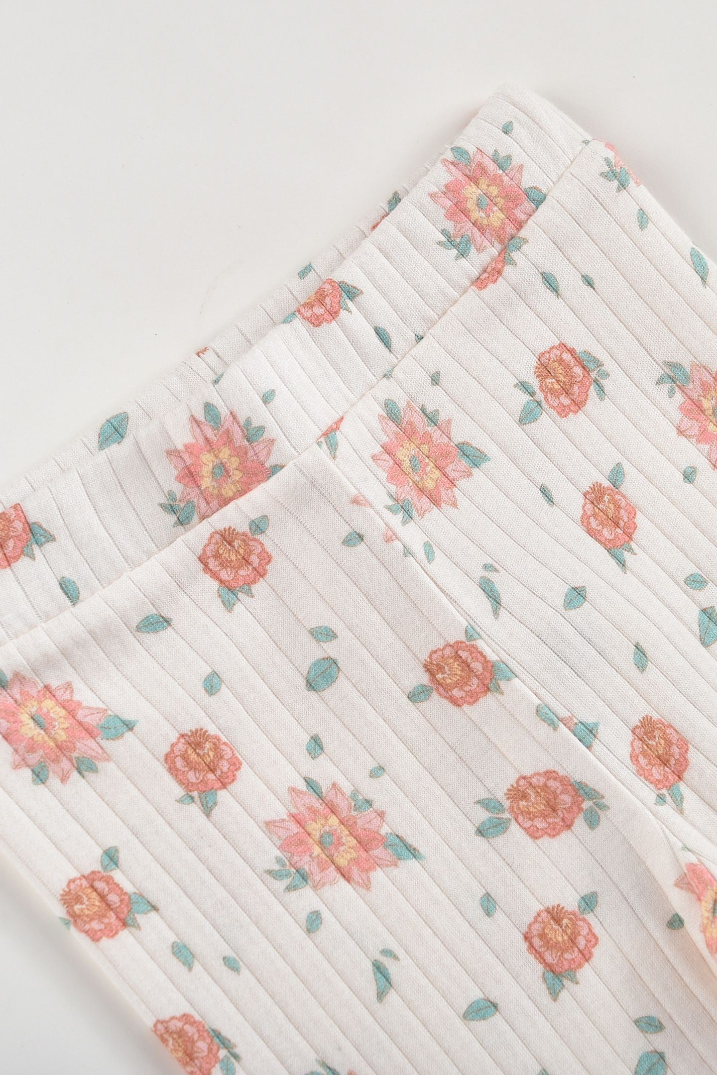 LEGGINGS ANANDOU OFF-WHITE FLOWERS 6