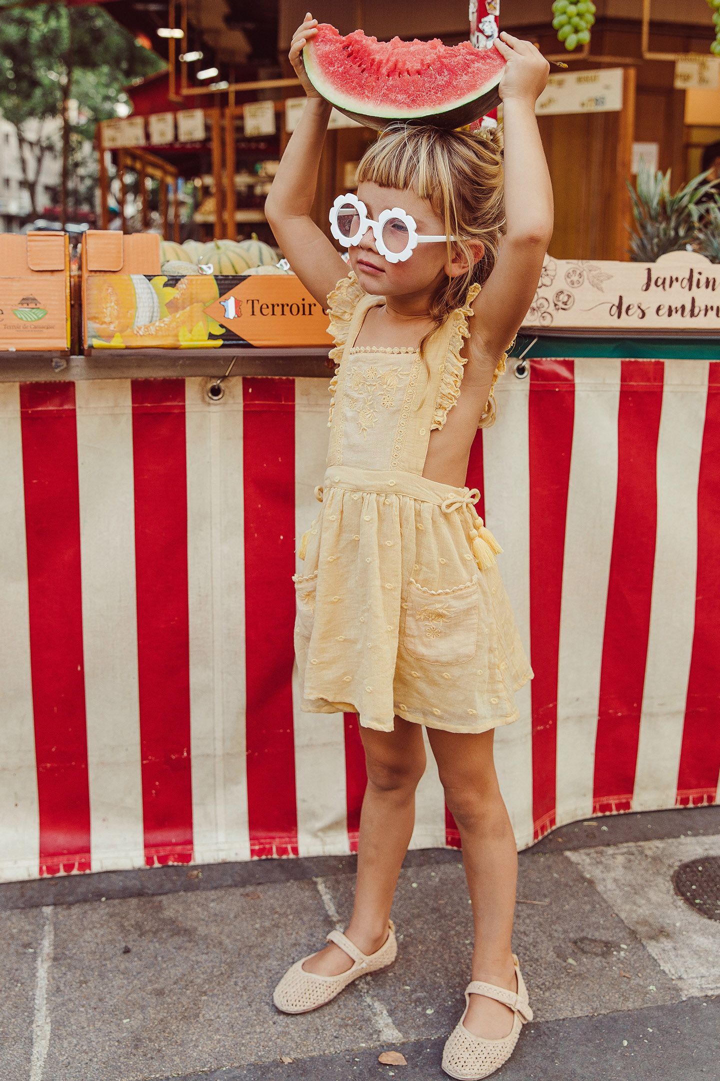 DRESS HUGUETTE SOFT HONEY PLUMETIS 5