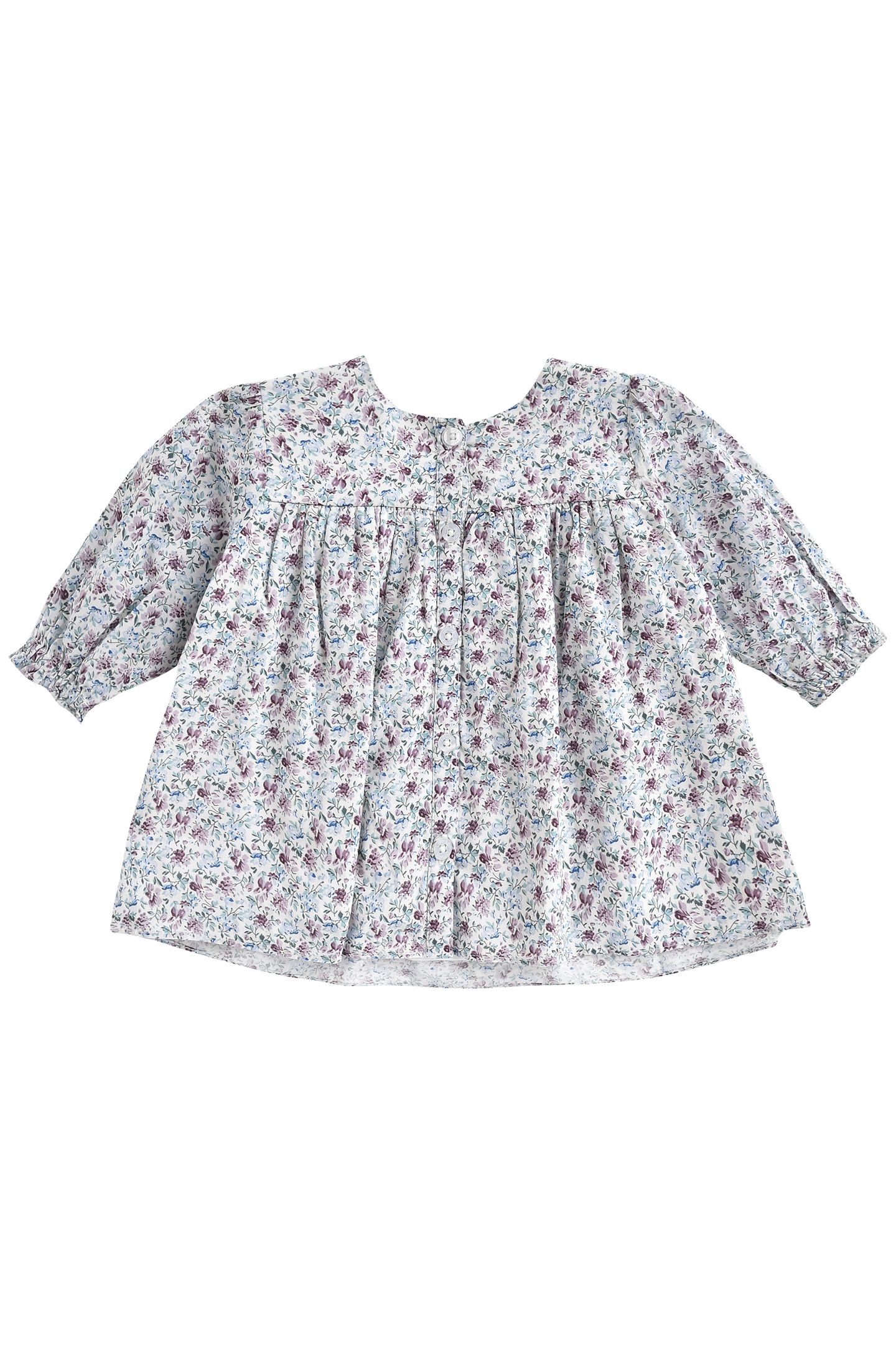DRESS WARISE CREAM RETRO PANSY 3