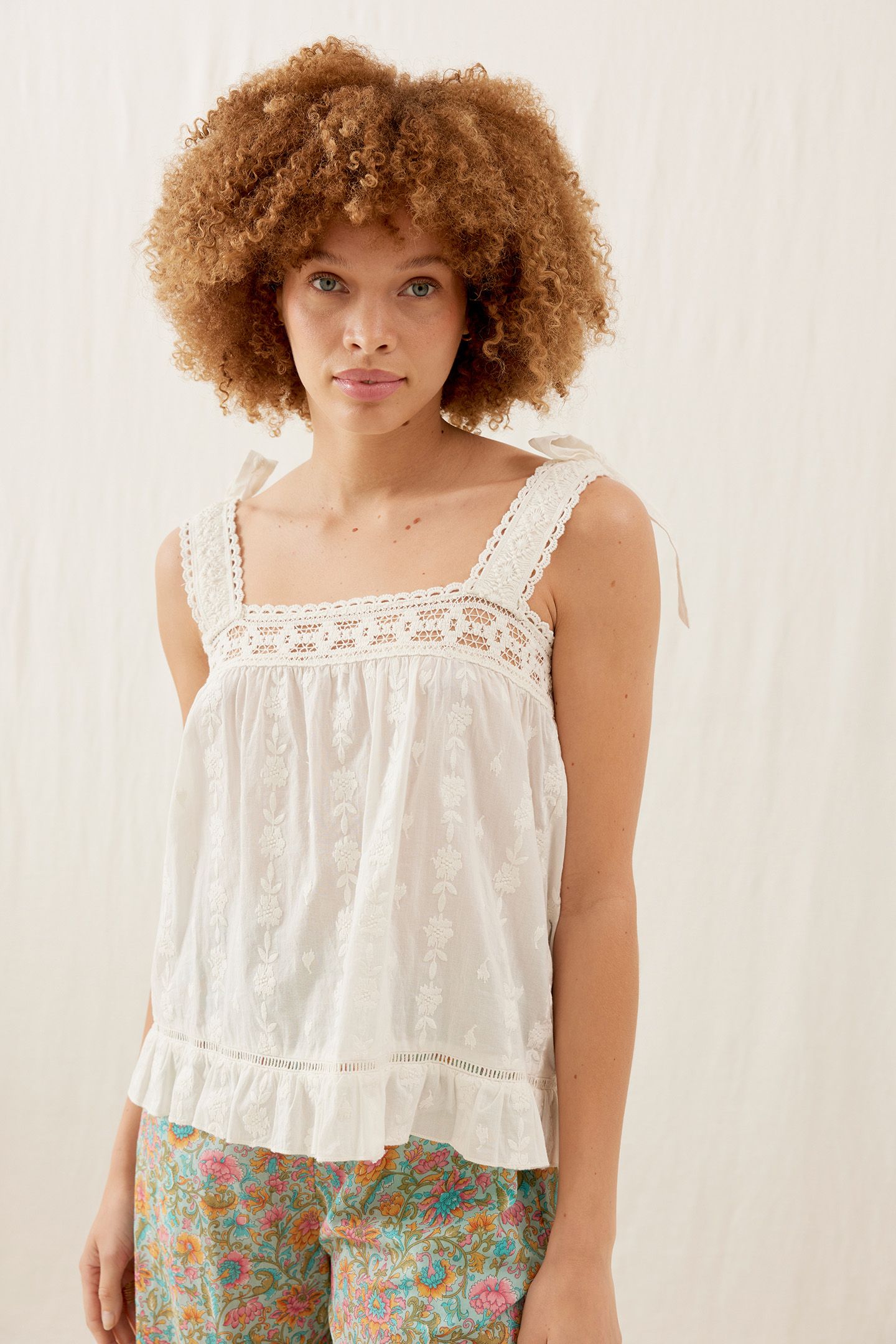 PANTS AMANDINA WATER RIVER FLOWERS 6