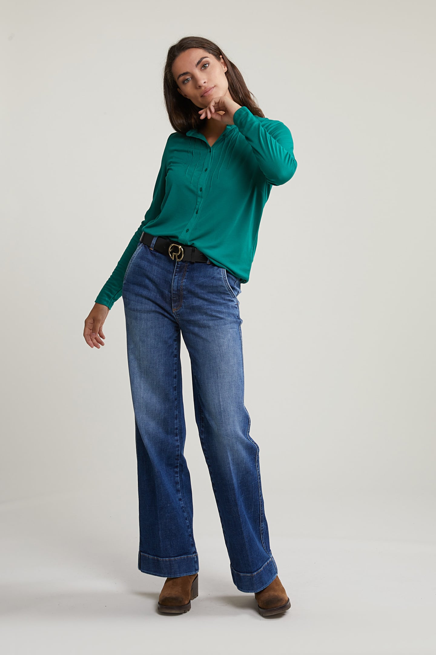 GREEN CLASSIC T-SHIRT LONG SLEEVES 3