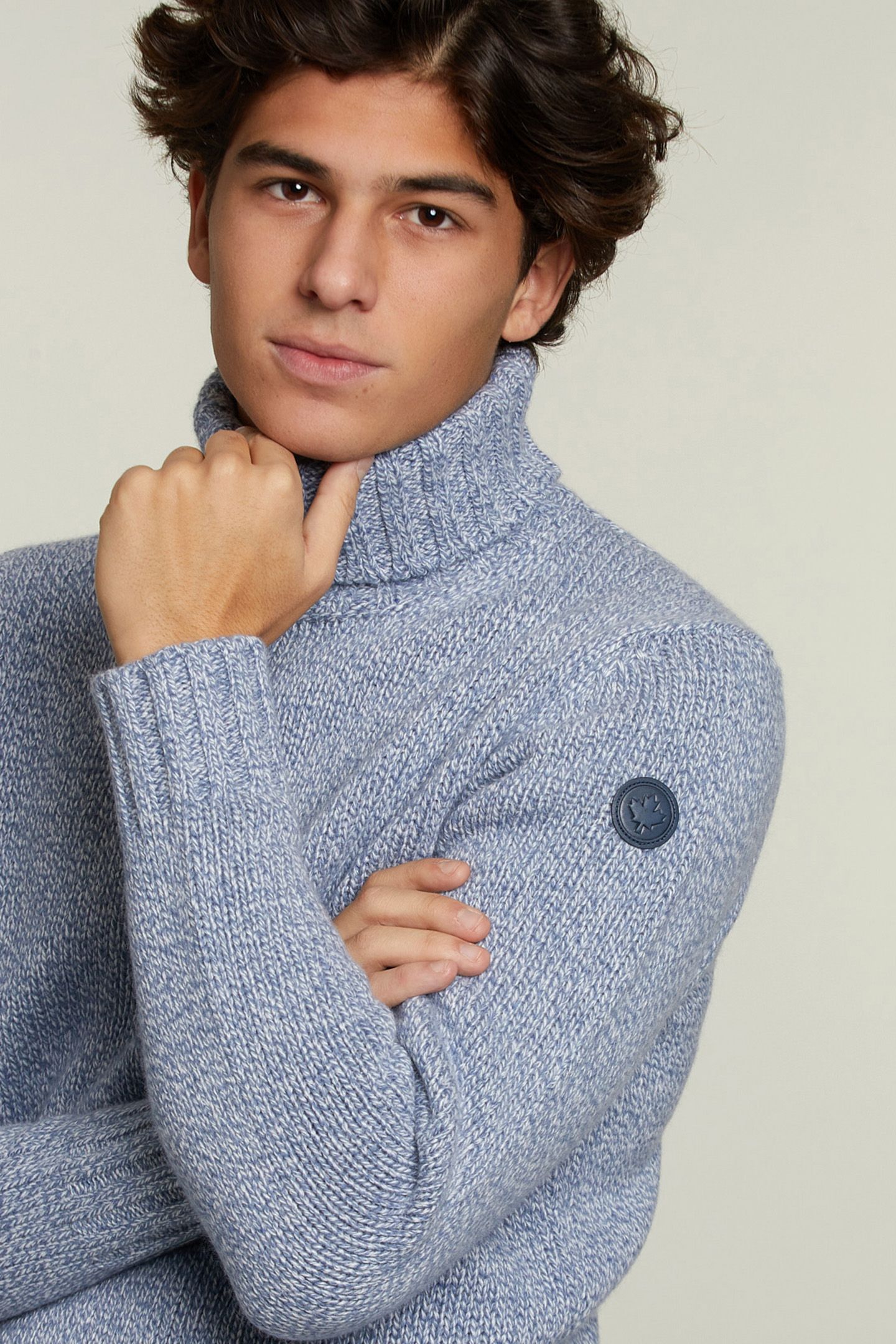 CUSTOM FIT WOOL-CASHMERE SWEATER JEANS MIX 4