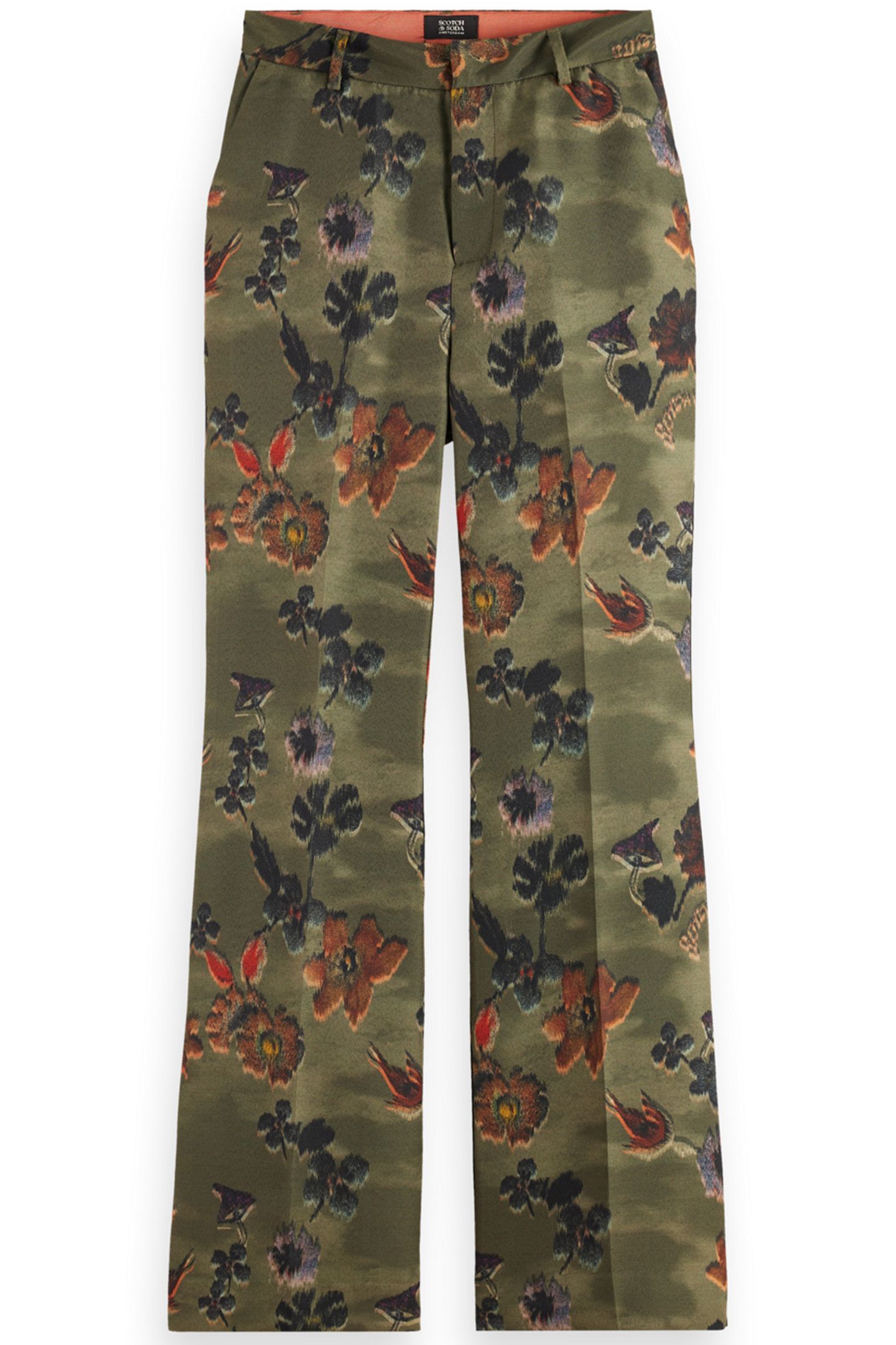 VIOLET POETRY TAPESTRY KICK FLARE PANT POETRY TAPESTRY MILIT 4