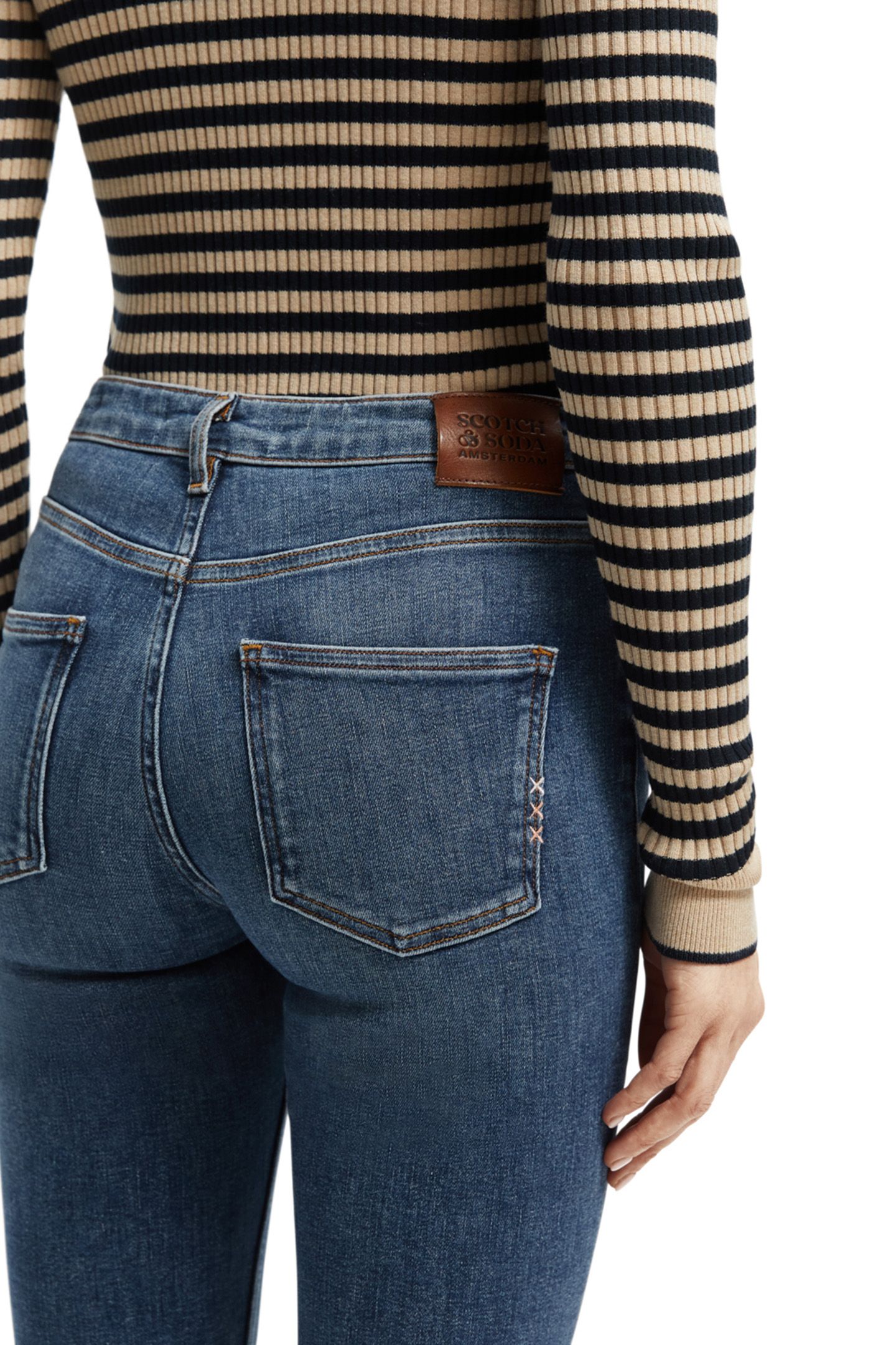 ESSENTIALS HAUT SKINNY JEANS — FRESH DRAFT 7
