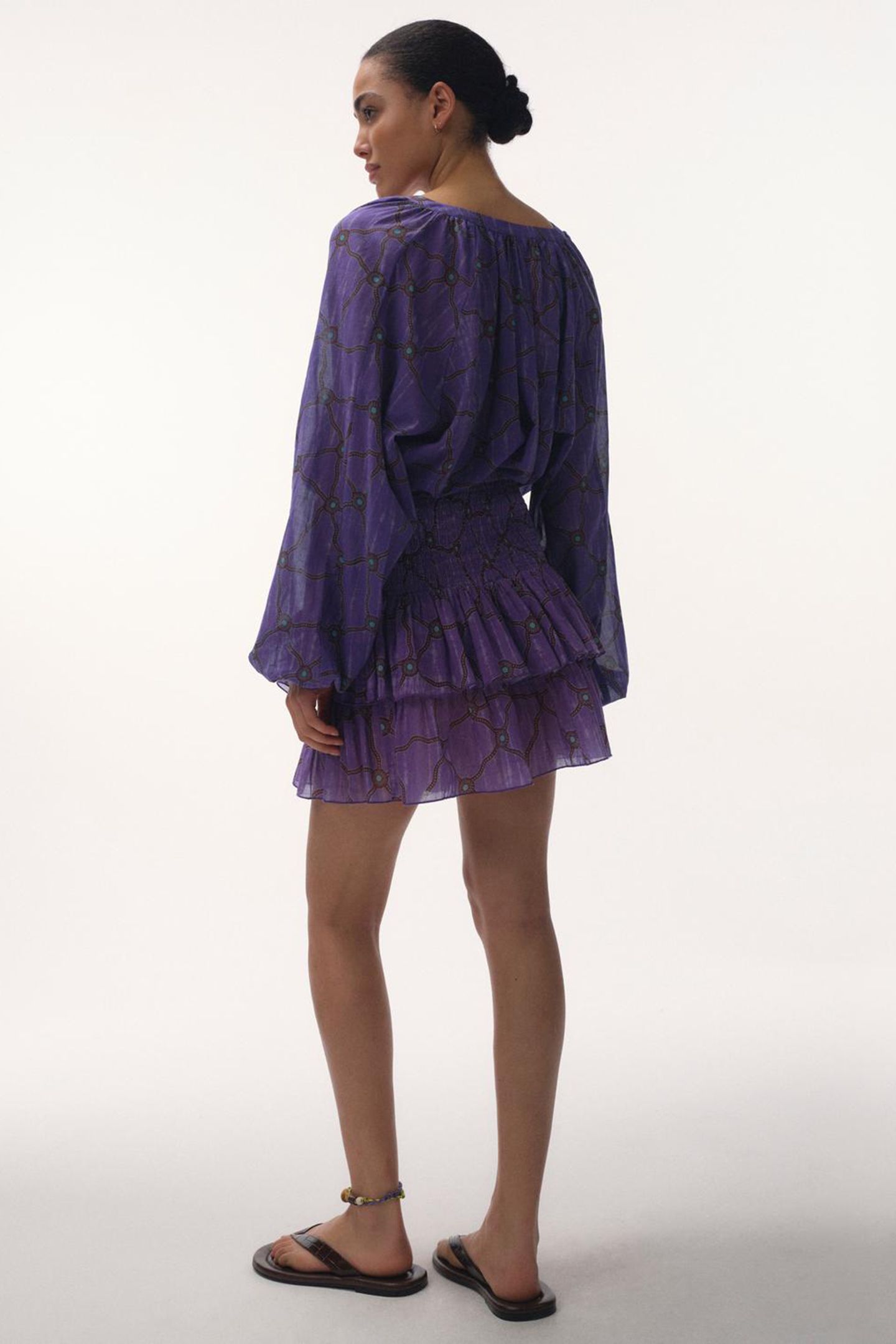 VIVIAN SKIRT PURPLE 2