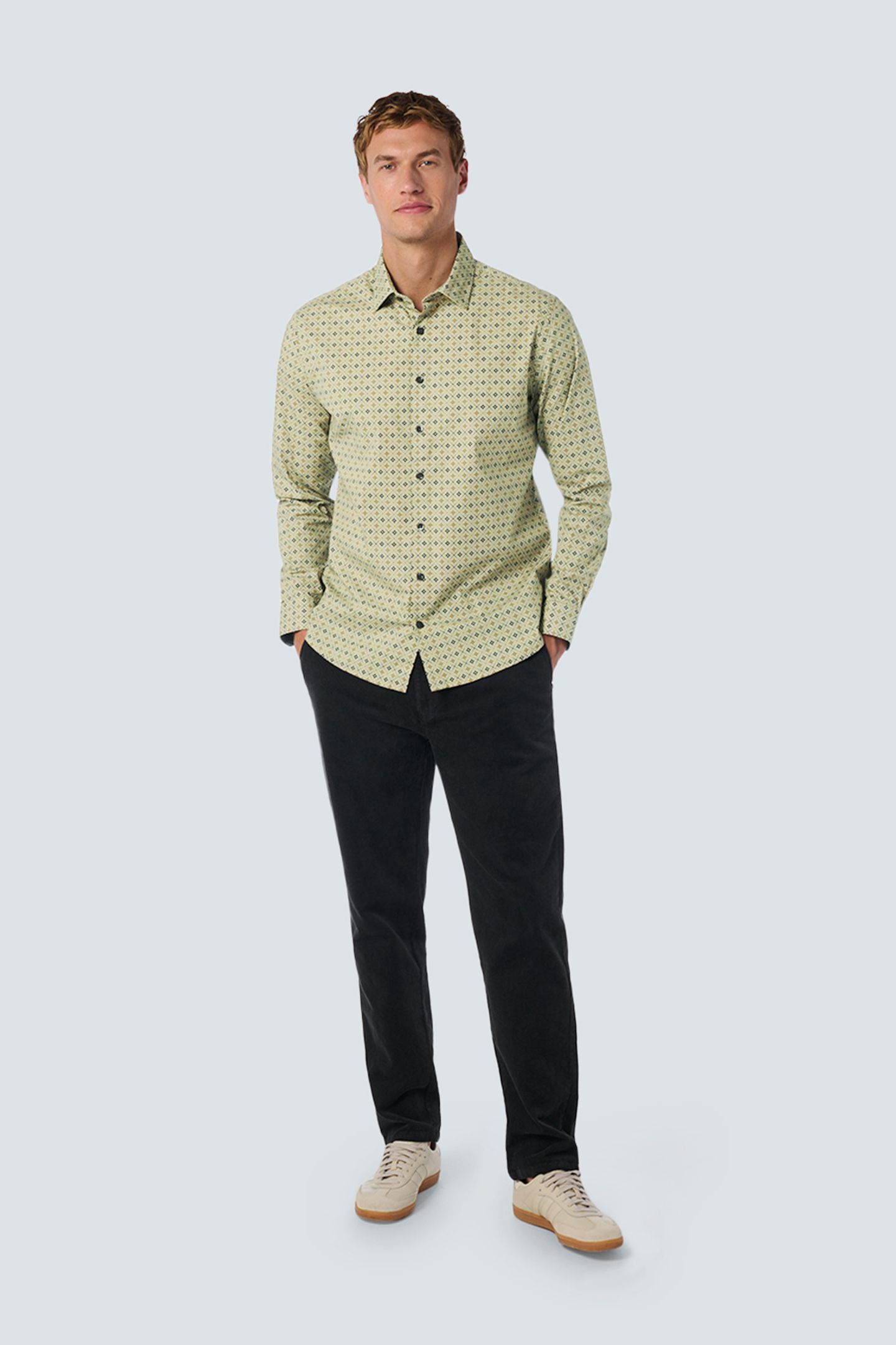SHIRT STRETCH ALLOVER PRINTED SMOKE 3
