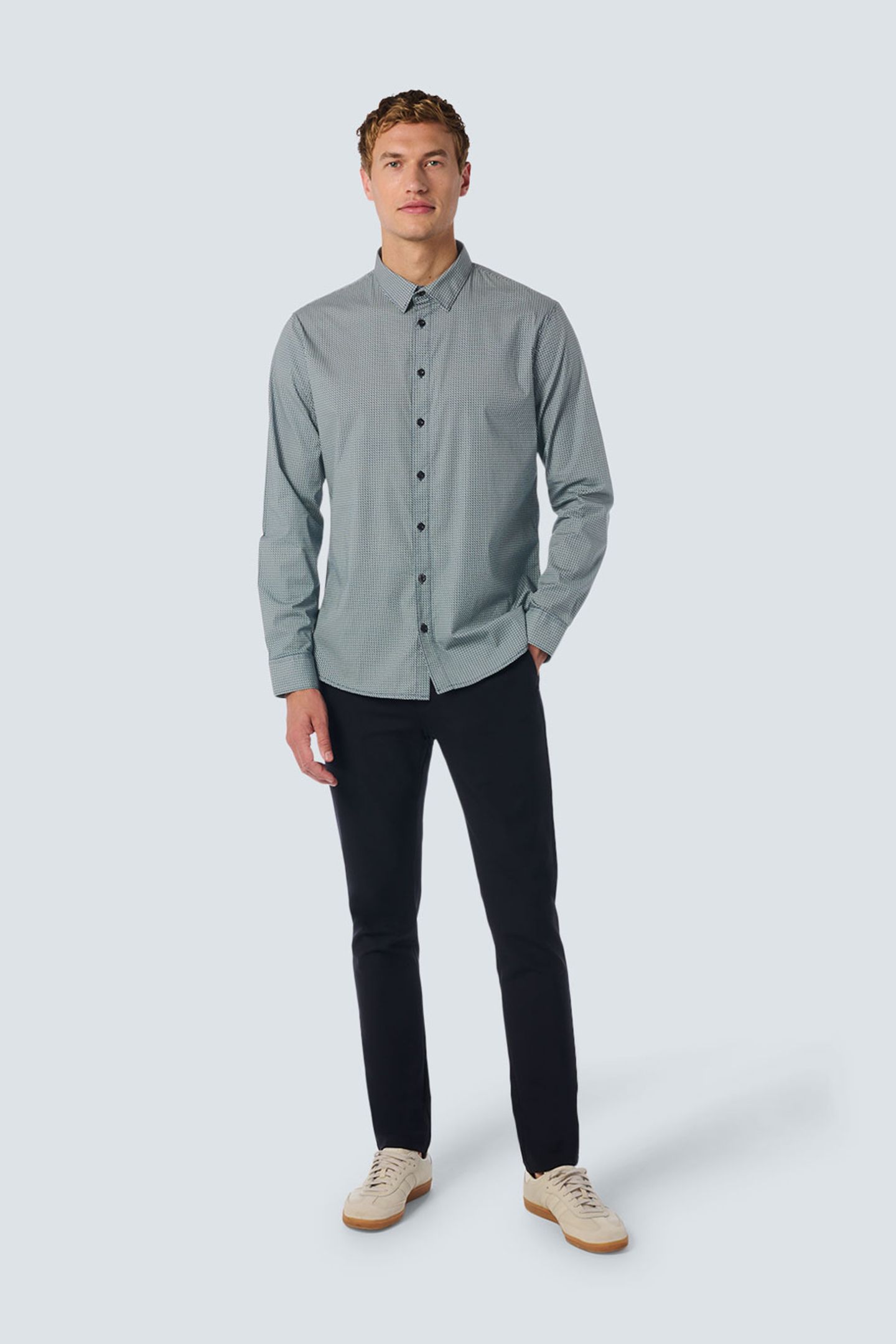 SHIRT STRETCH ALLOVER PRINTED NIGHT 3