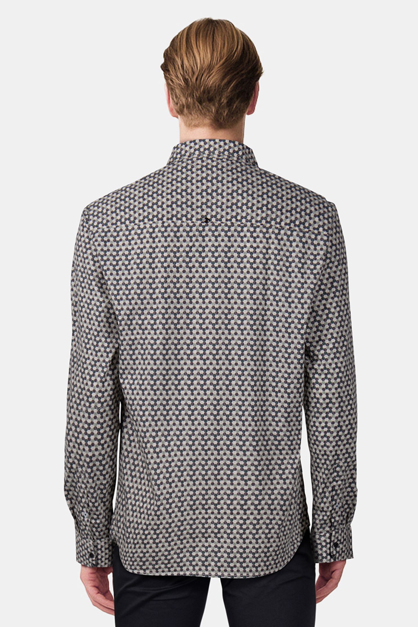 SHIRT STRETCH ALLOVER PRINTED SMOKE 2