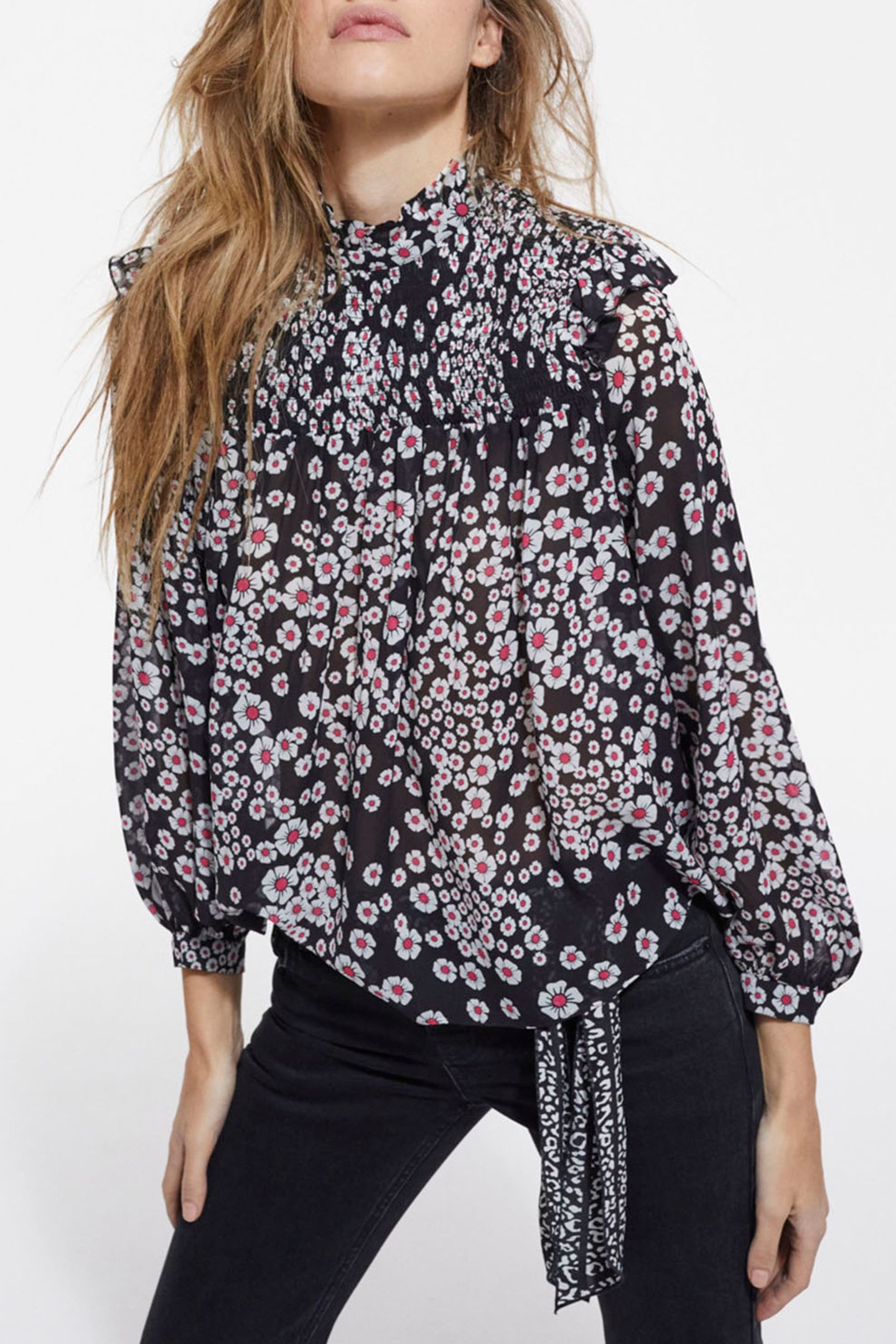 TOP BLACK/PINK 1