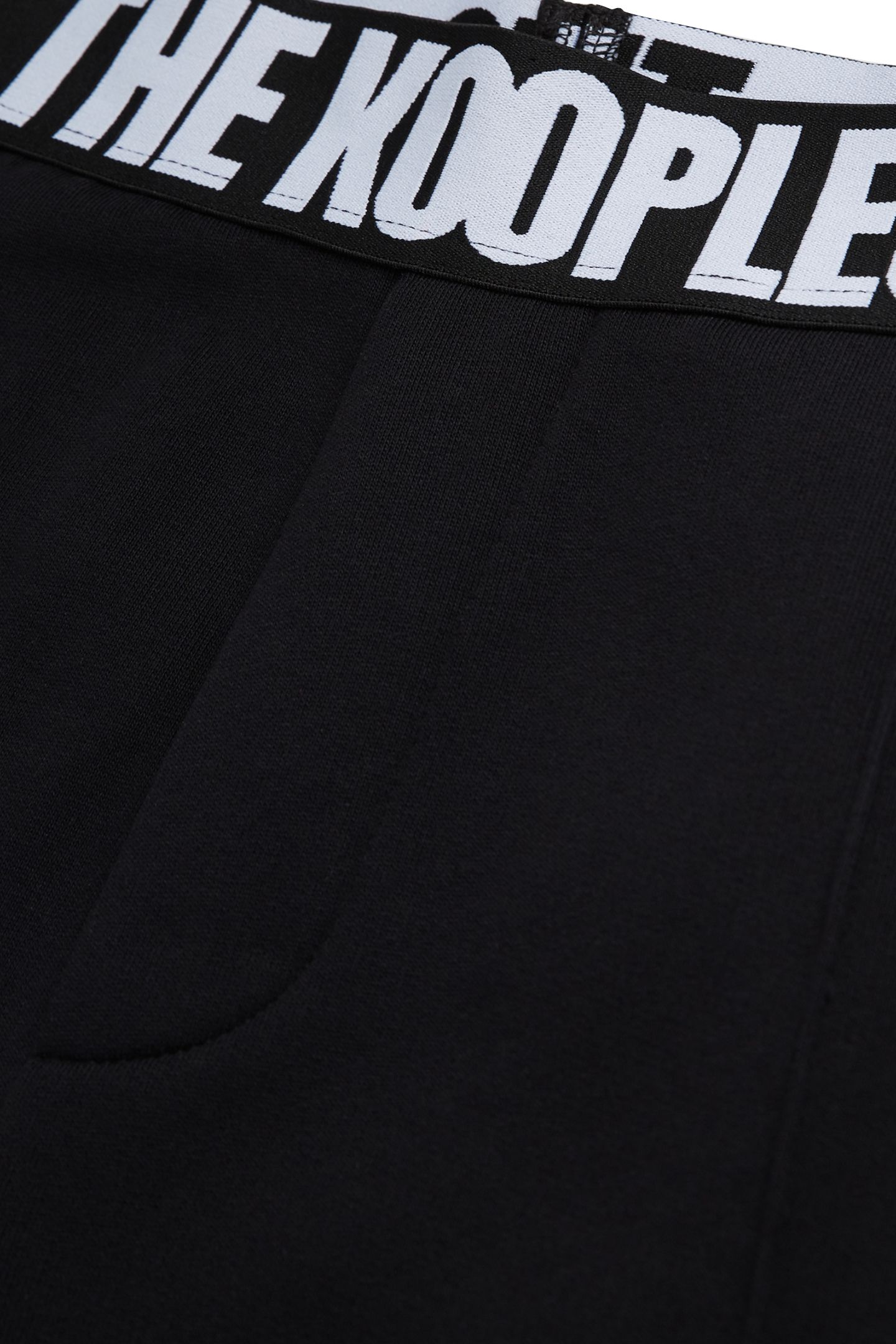 JOGGING BELT LOGO STRIP BLACK 2