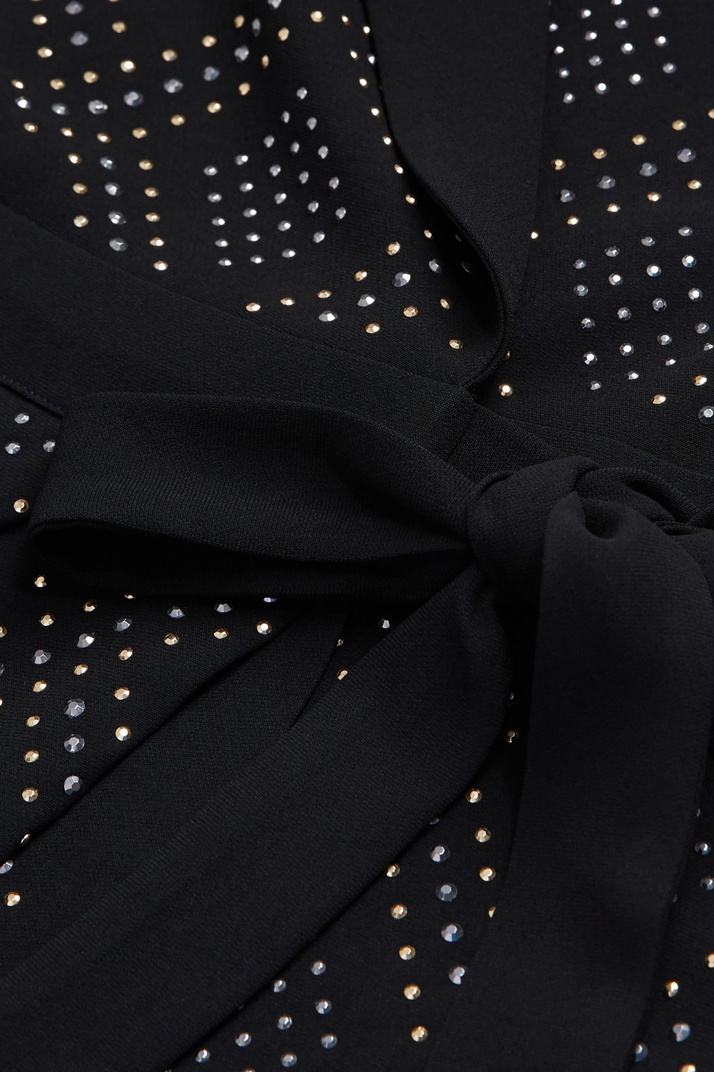 SHORT DRESS WITH LONG SLEEVES BLACK 2