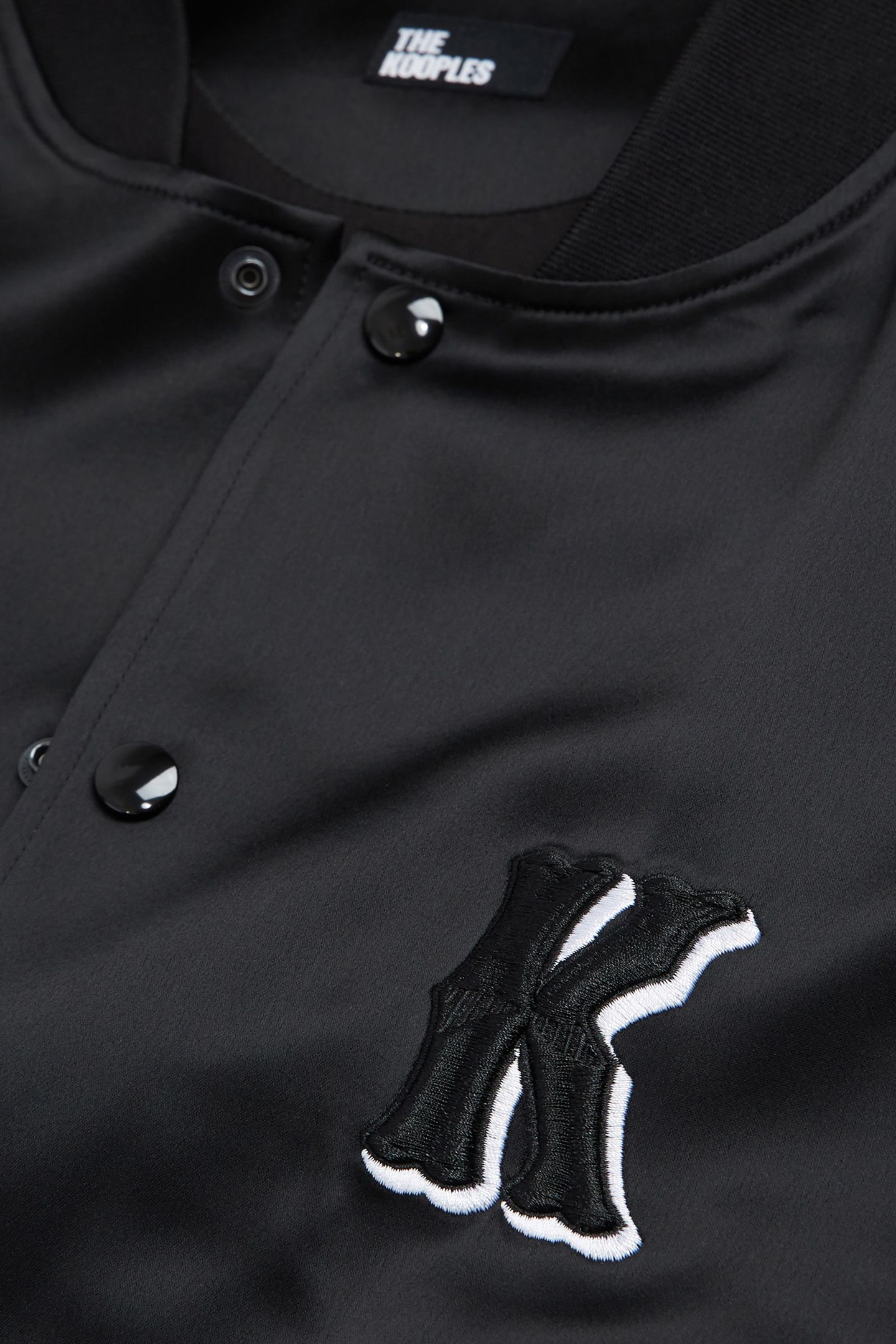JACKET WITH RIBBED EDGES BLACK 6