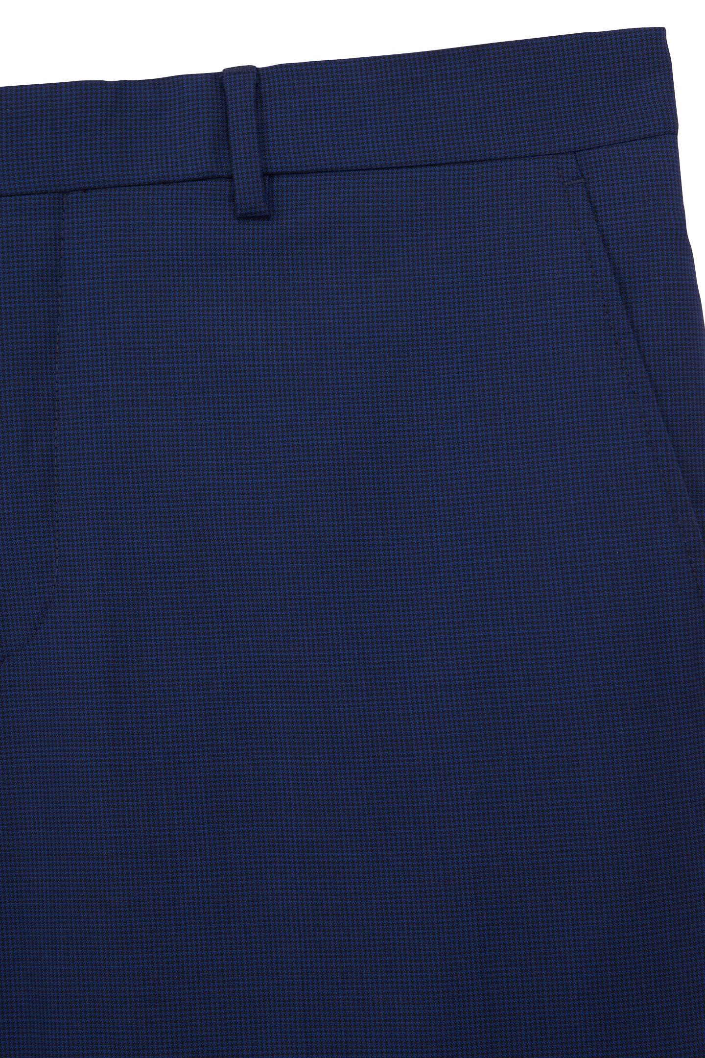 FITTED SUIT PANTS NAVY 7