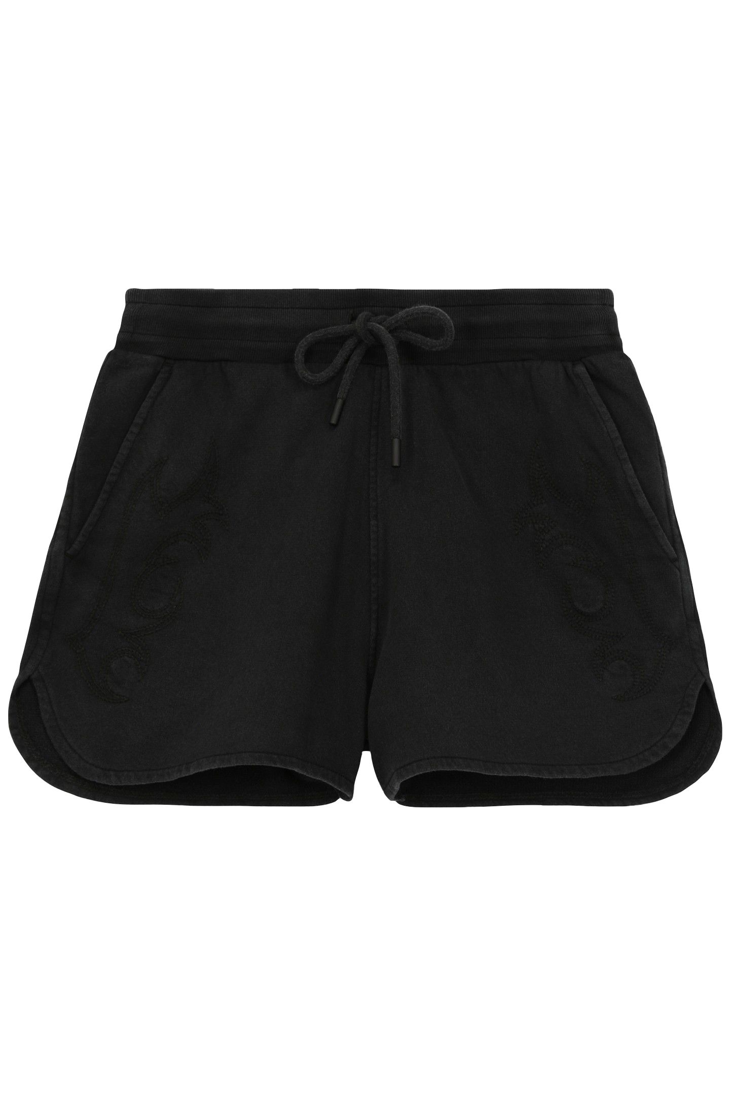 SHORT WESTERN BLACK WASHED 4