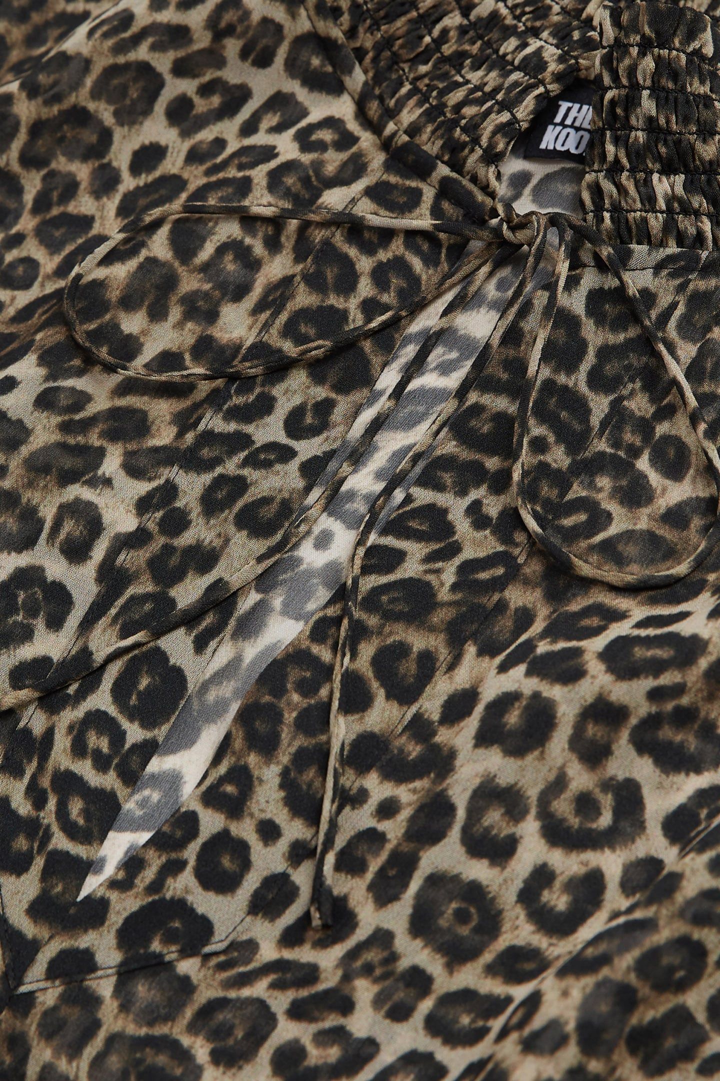 LONG-SLEEVED FLARED DRESS LEOPARD 2