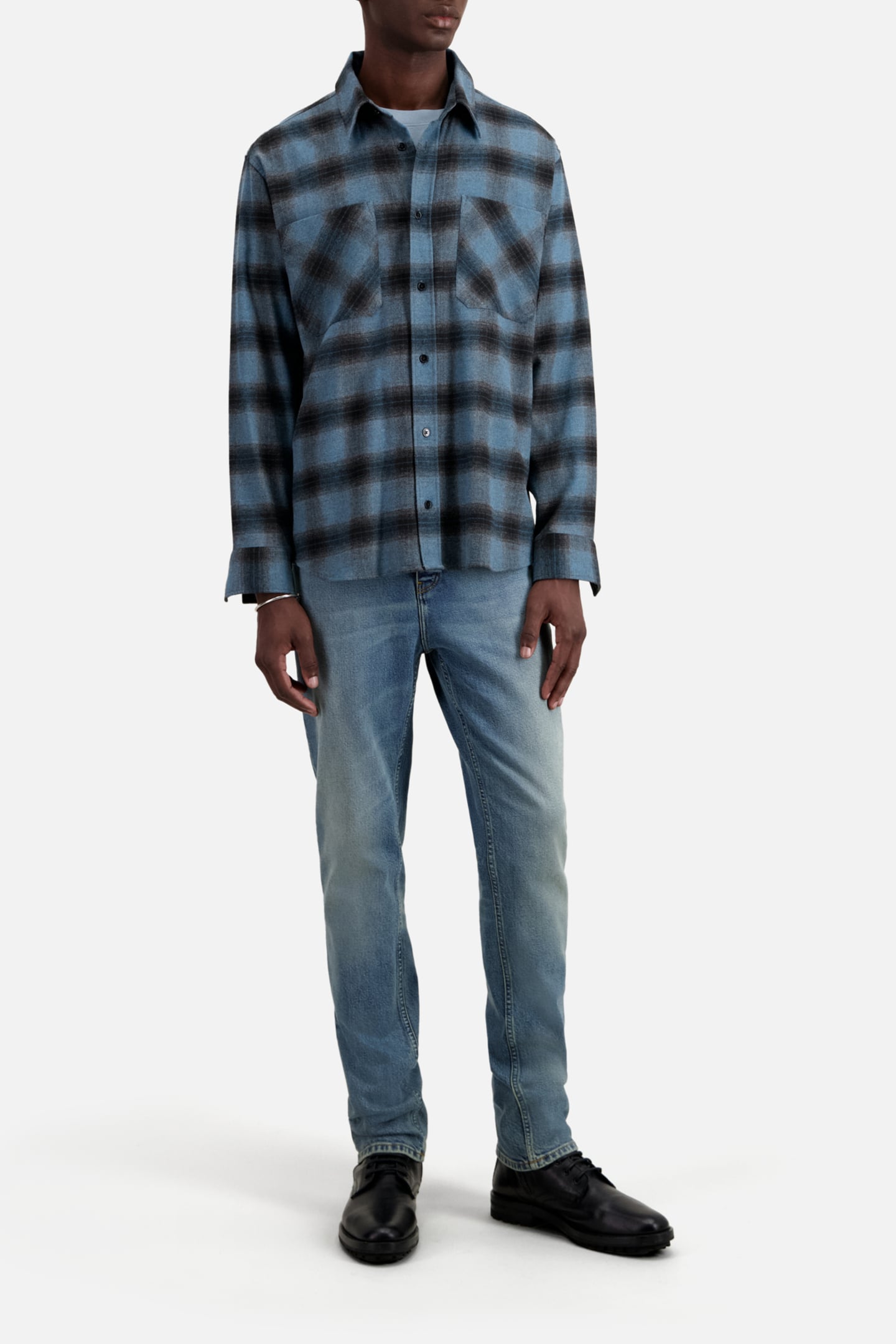 LONG SLEEVE SHIRT ELECTRIC BLUE/BLACK 5
