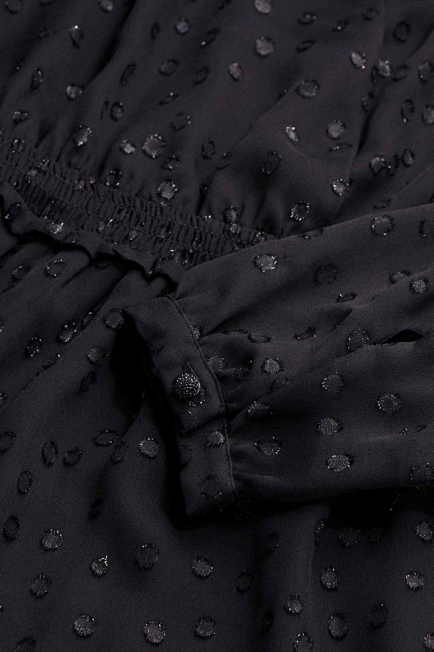 SHORT DRESS WITH 3/4 SLEEVES AND CROSSED TOP BLACK 4