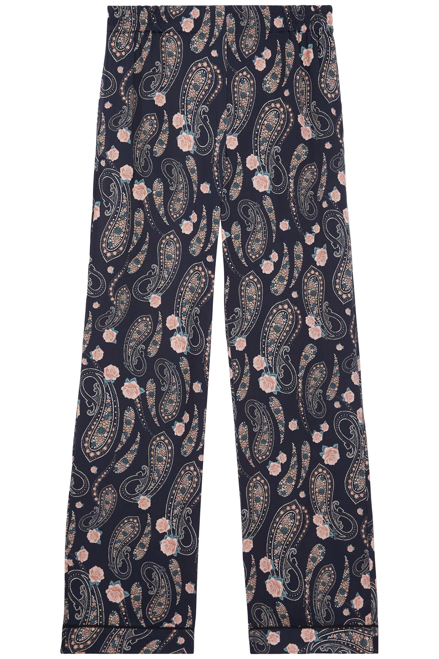 LOOSE PANTS BLACK/PINK 4