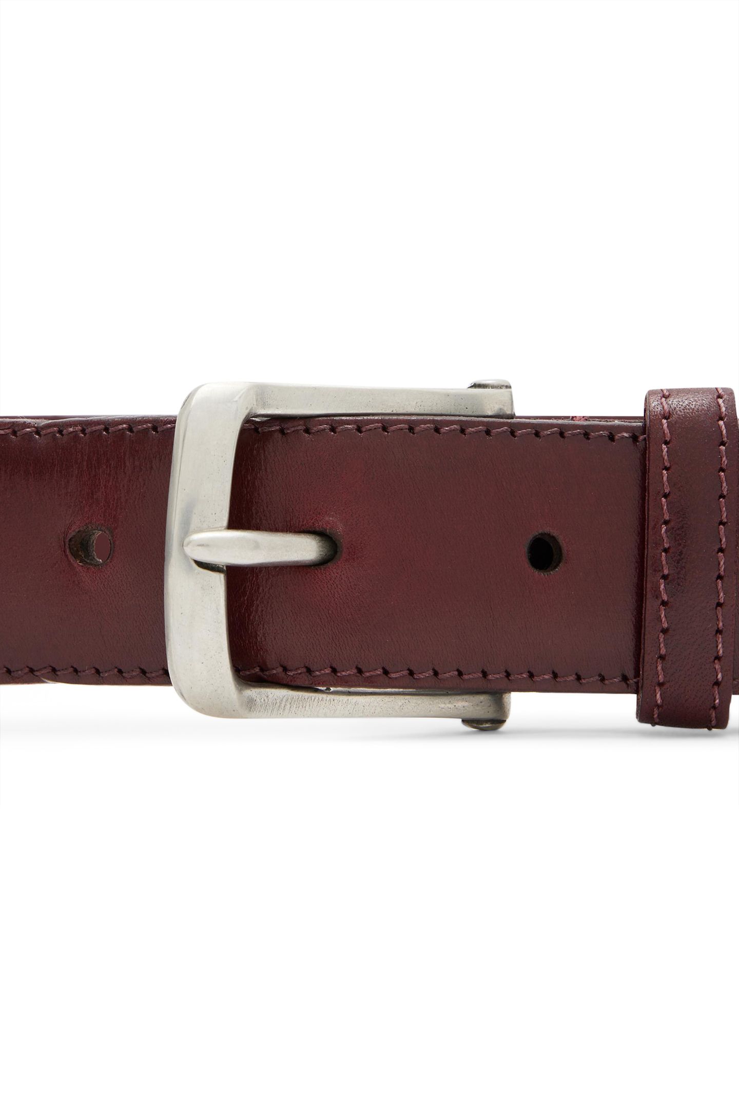 DRESS BELT WINE 3
